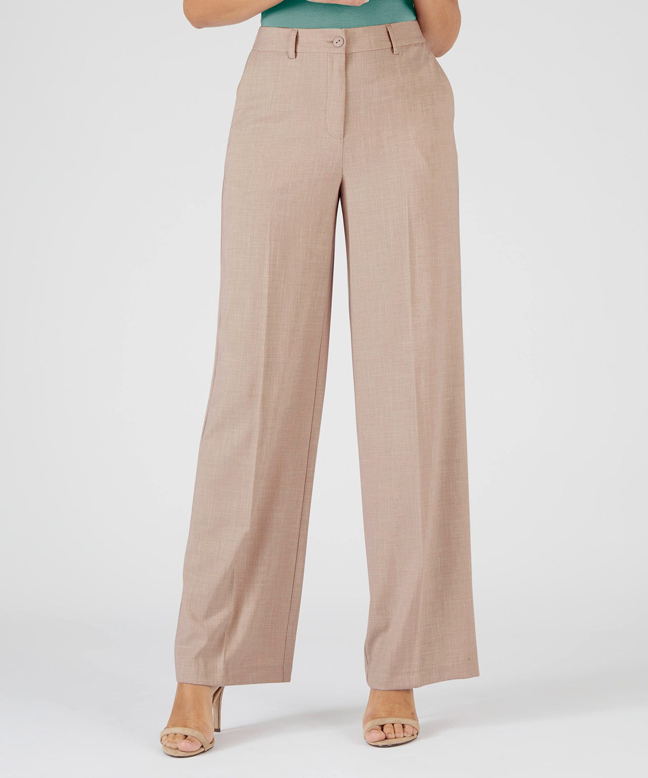 Wide-leg Trousers