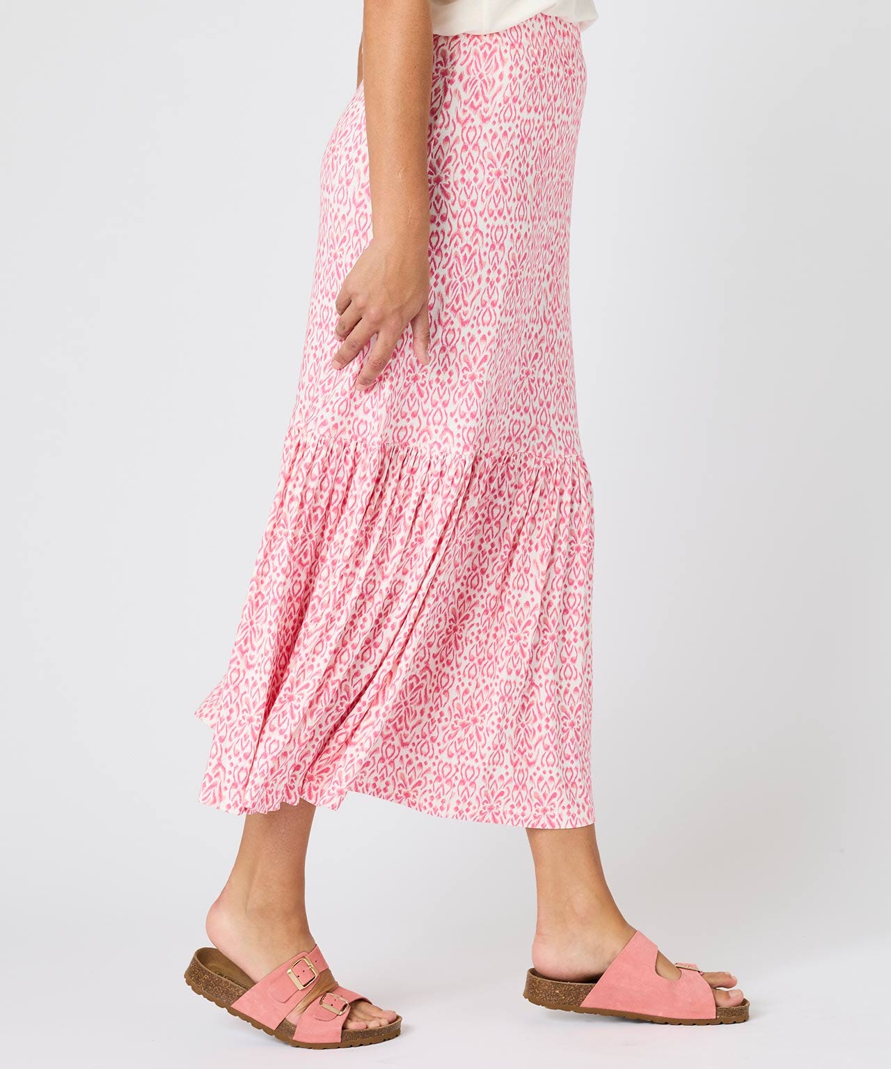 Printed Jersey Skirt 