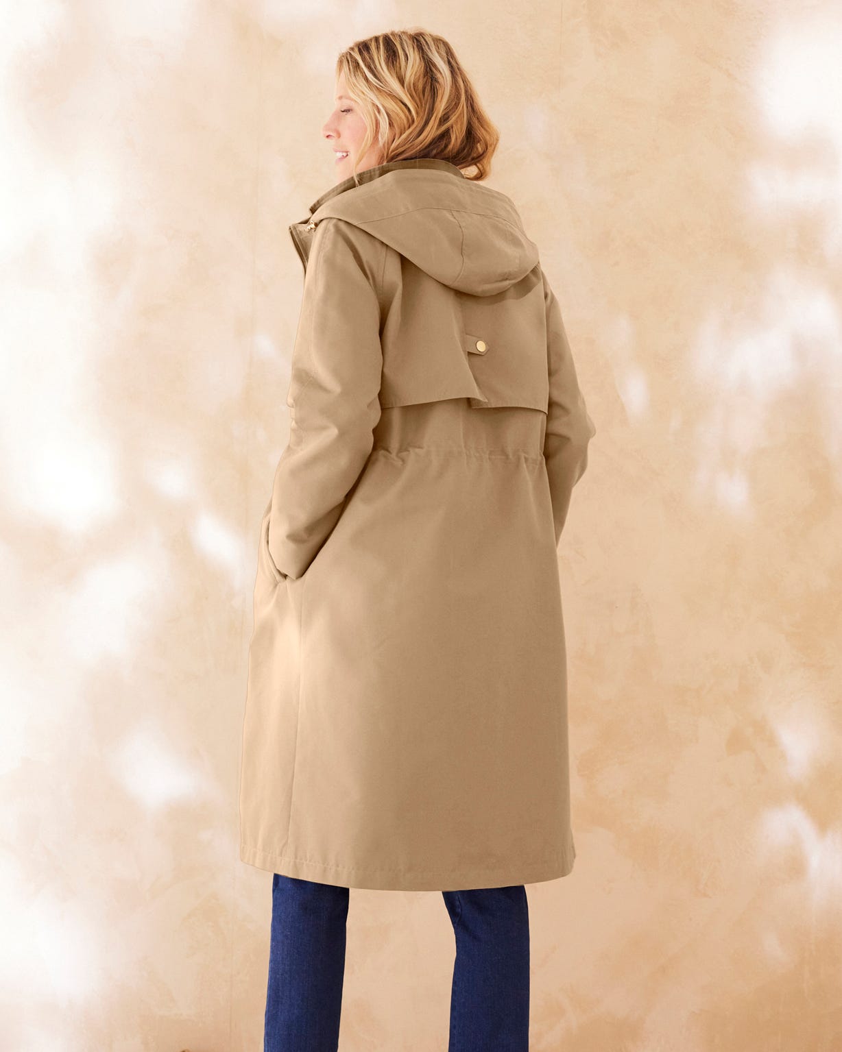 Water Repellent Hooded Parka 