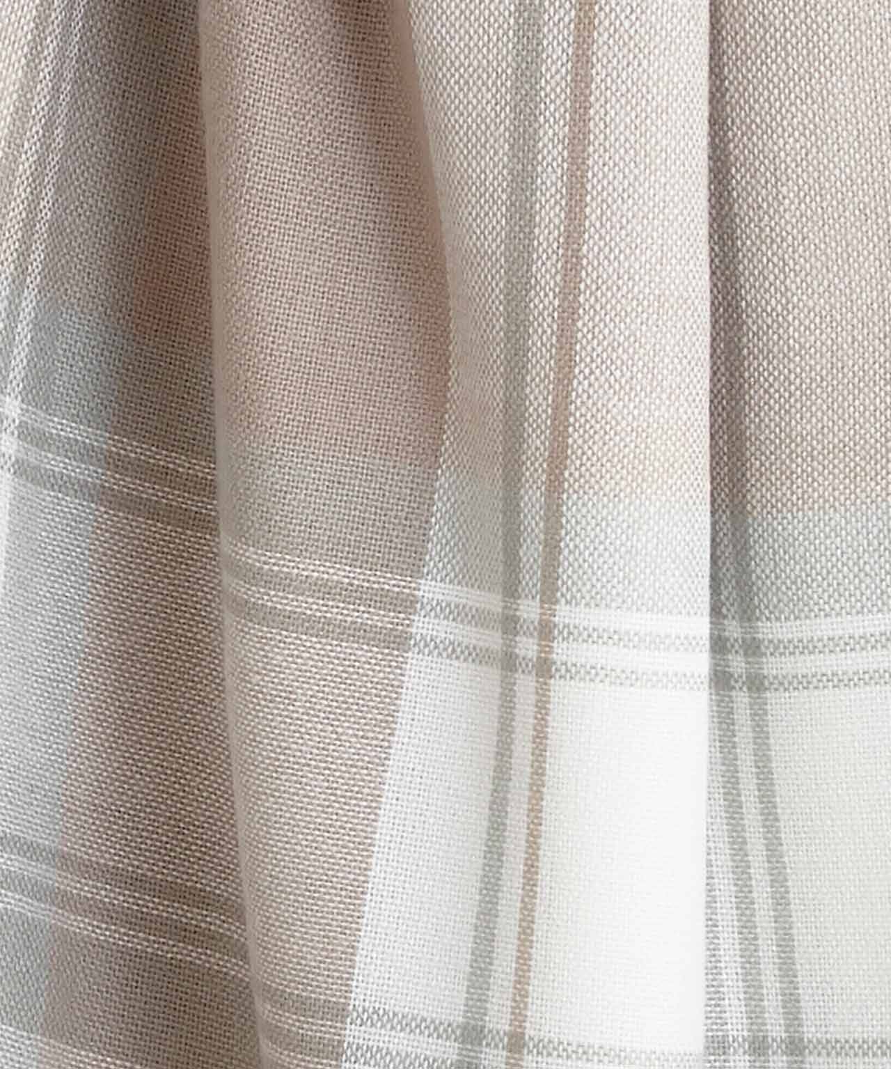 Pack of 2 Checked Throws