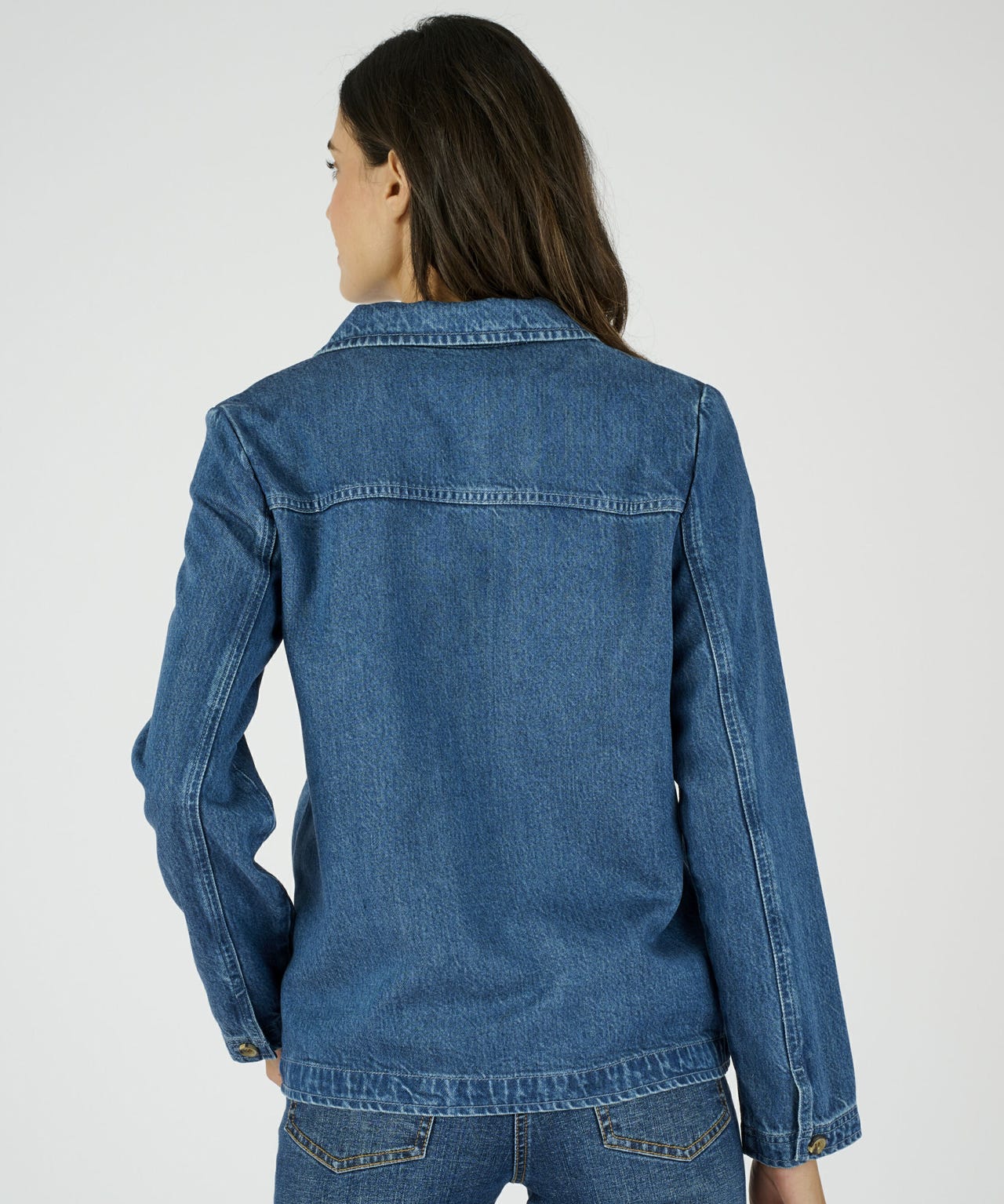 Denim Look Jacket 