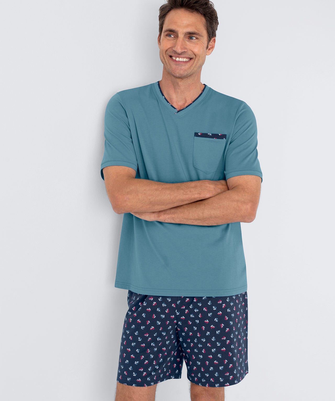 Jersey Pyjama Short Set 