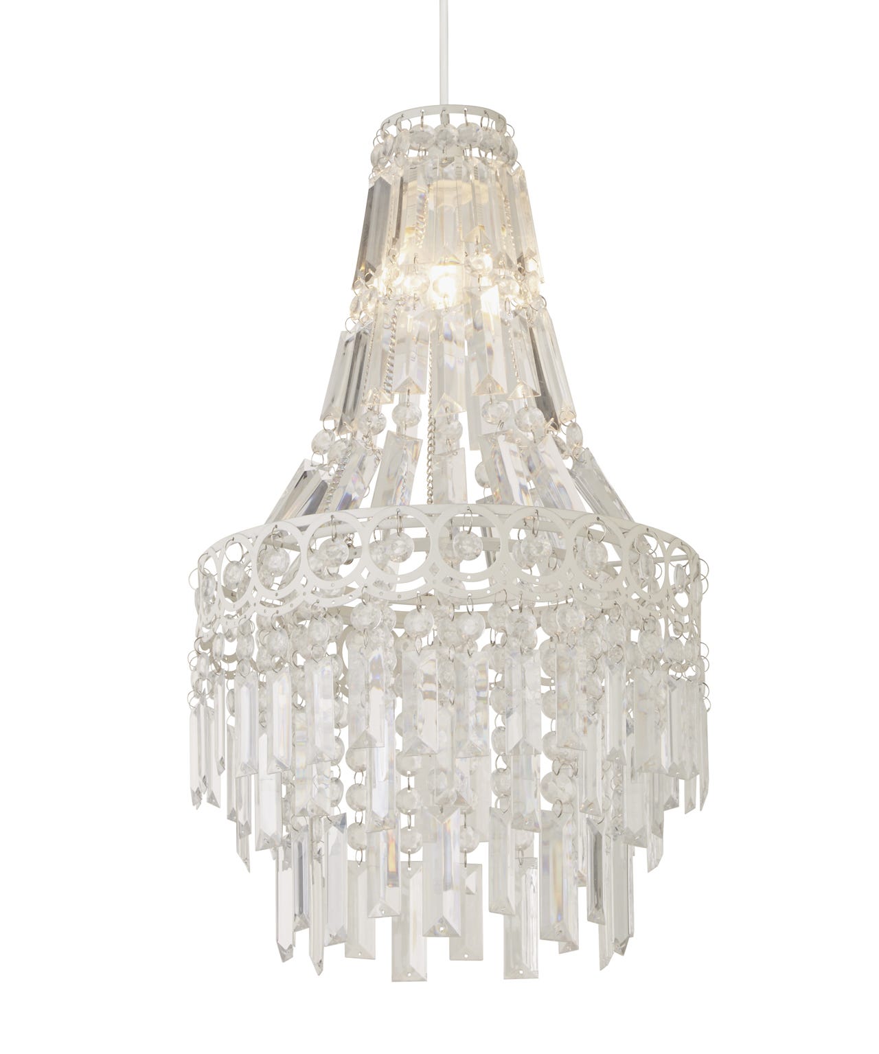 Vintage Clear Chandelier