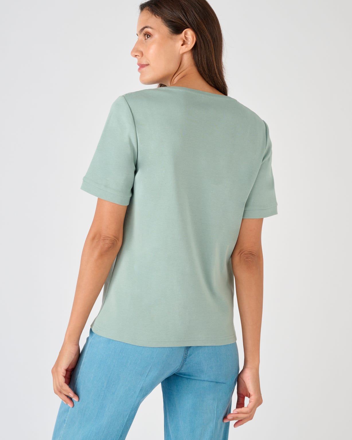 Embroidered Cotton T-shirt 
