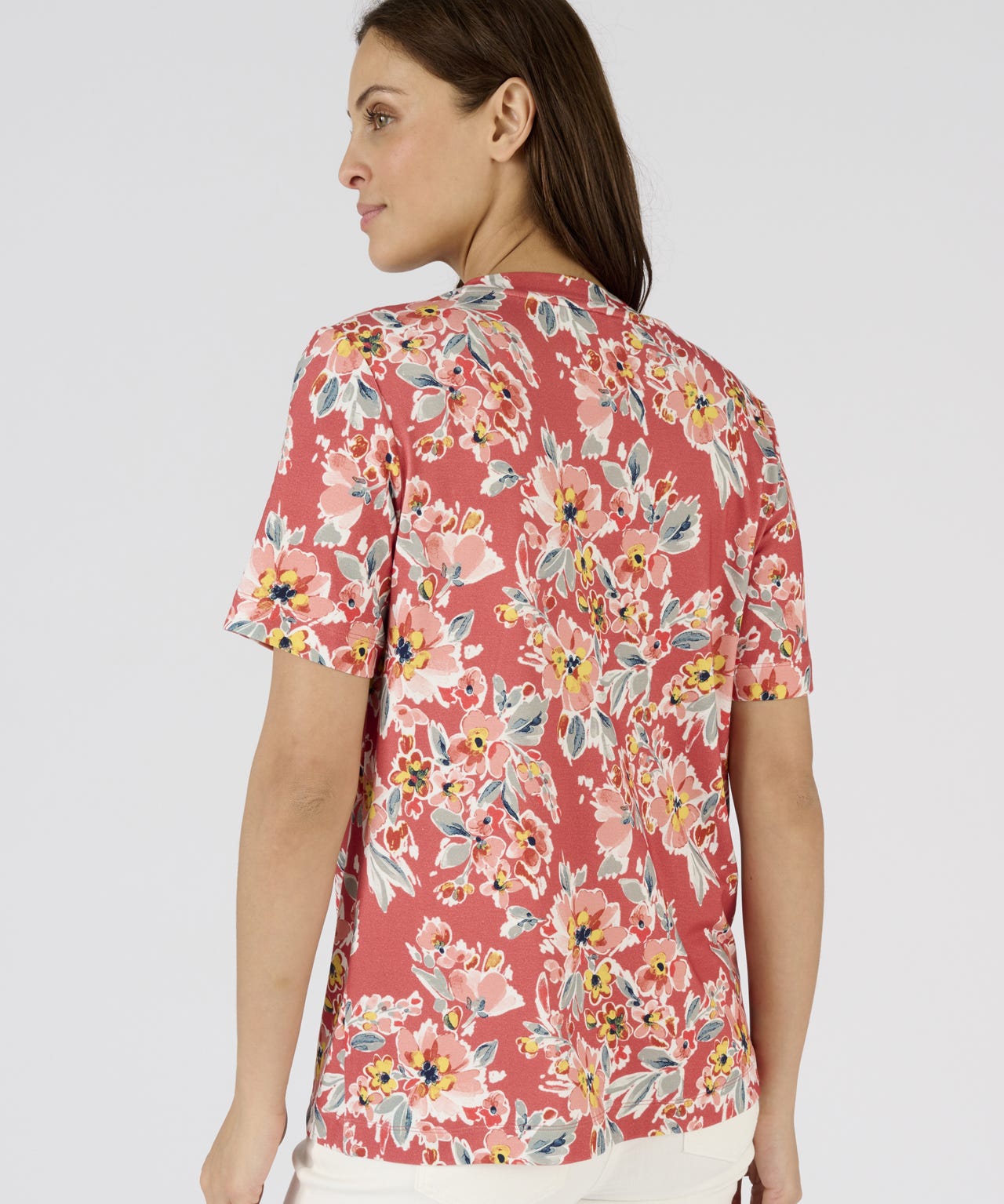 Floral Short Sleeve Top