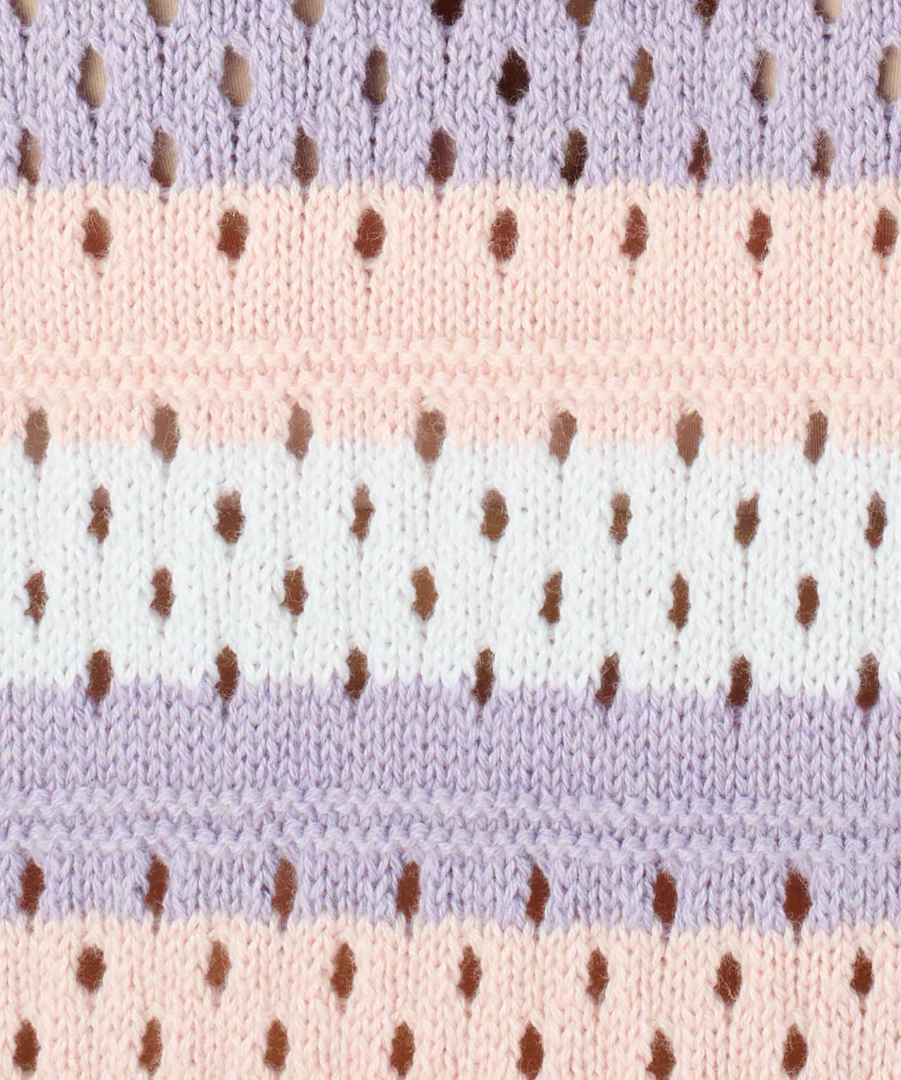 Pointelle Stripe Jumper