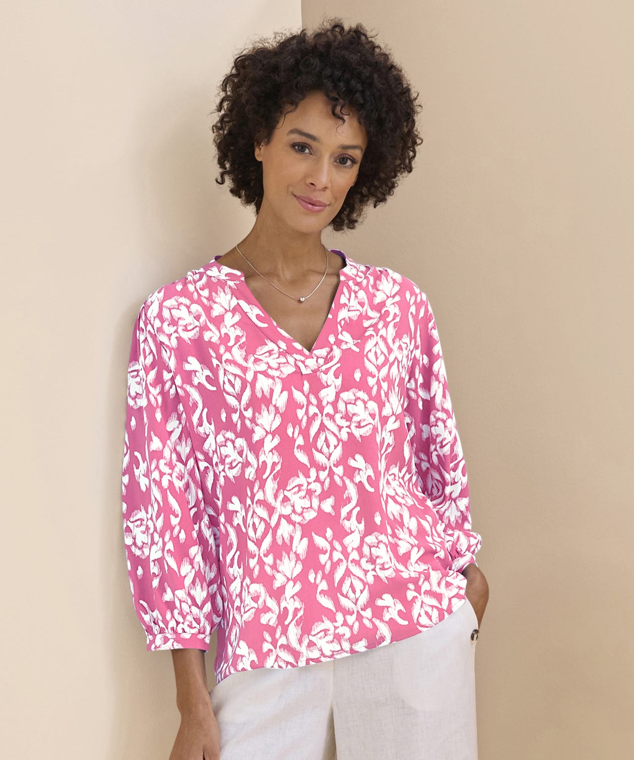 Printed Blouse 