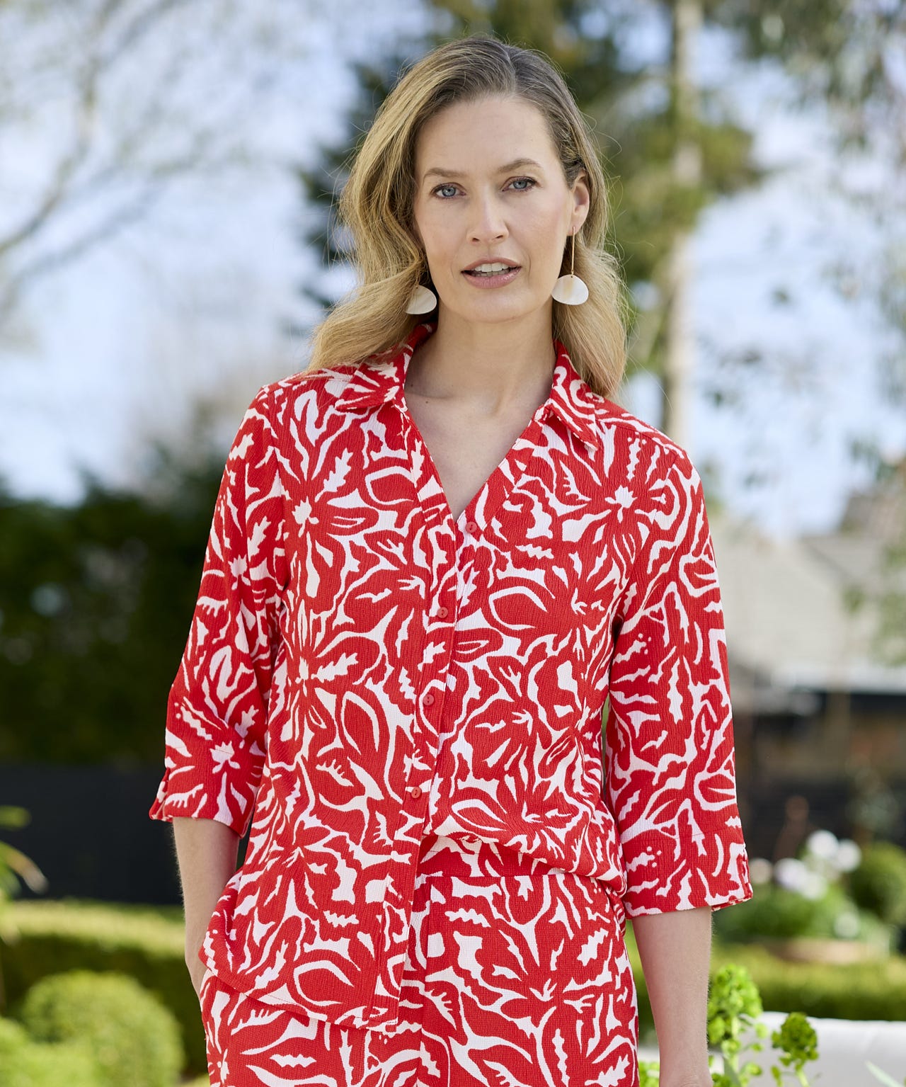 Floral Print Shirt 