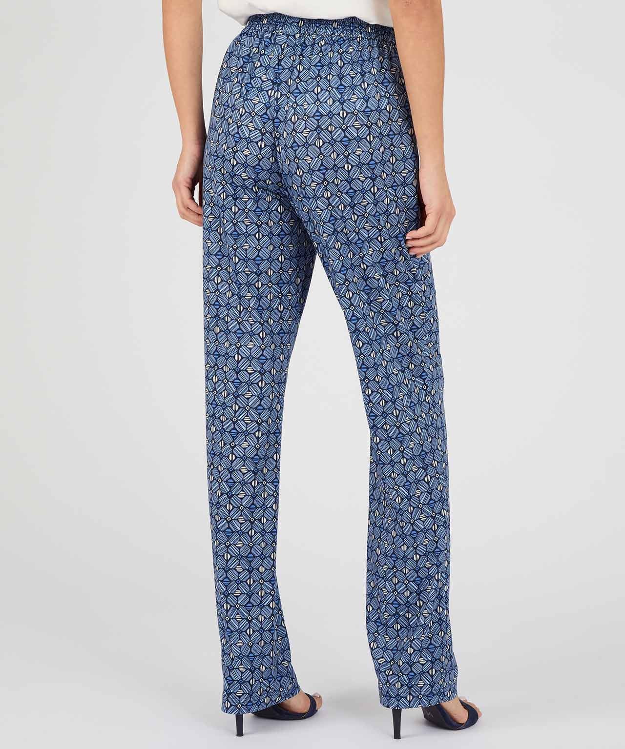 Print Pull-on Trousers 
