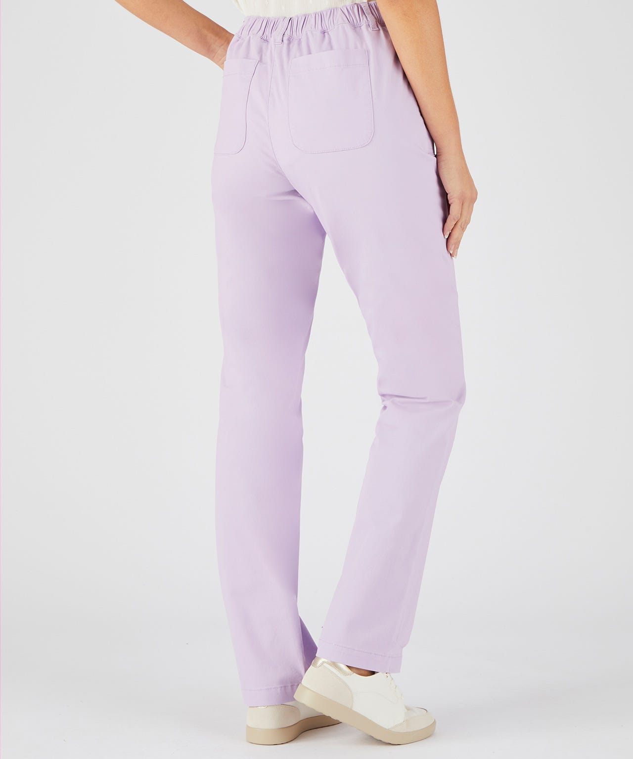 Cotton Rich Pull-on Trousers 
