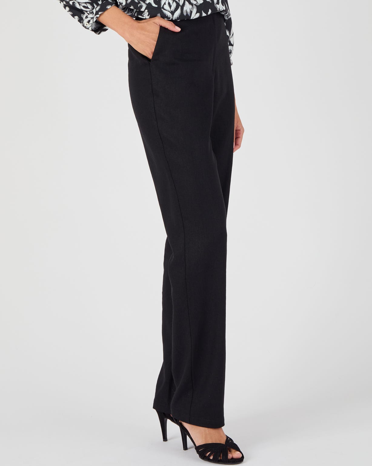 Linen Rich Trousers 