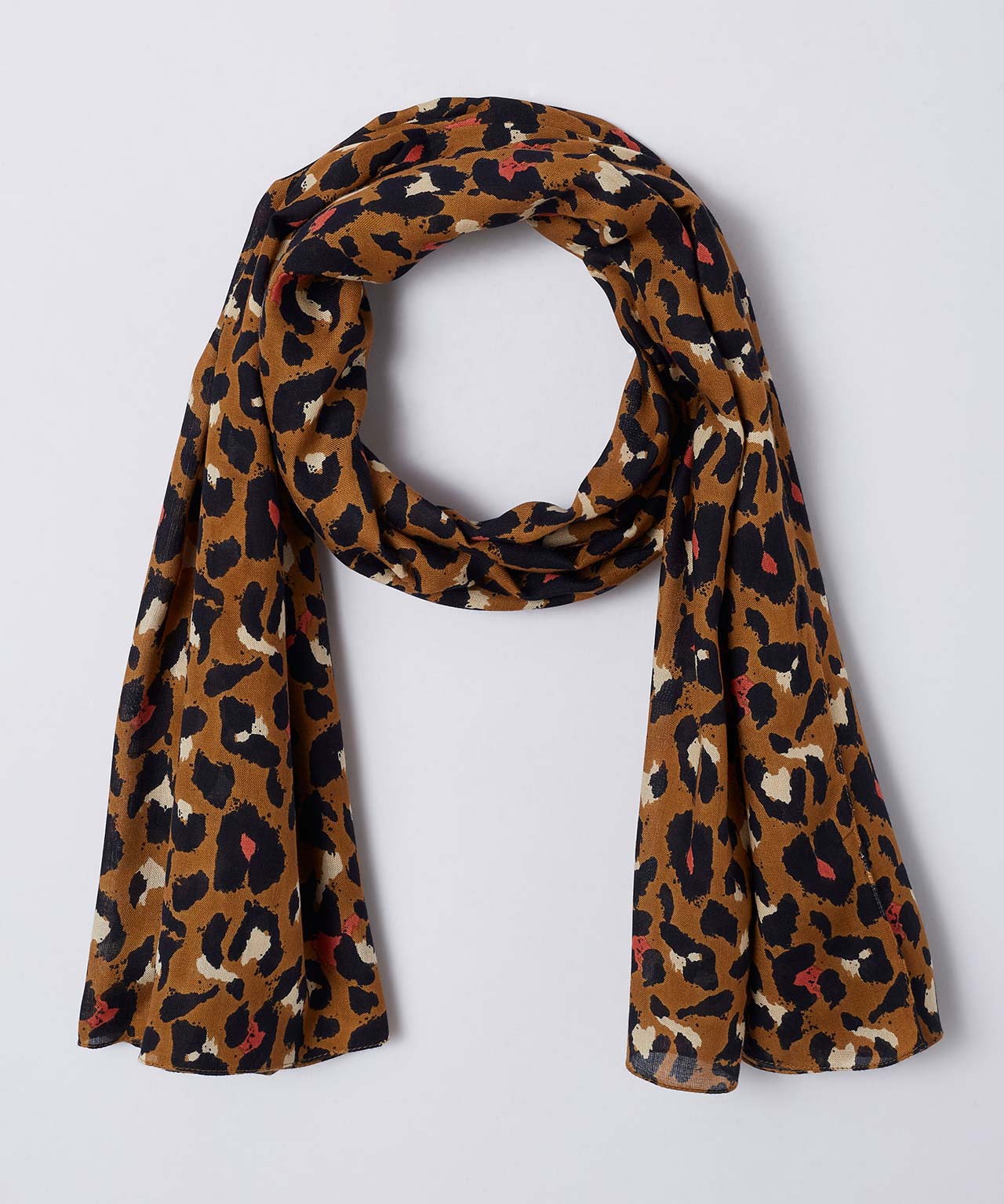 Leopard Print Scarf