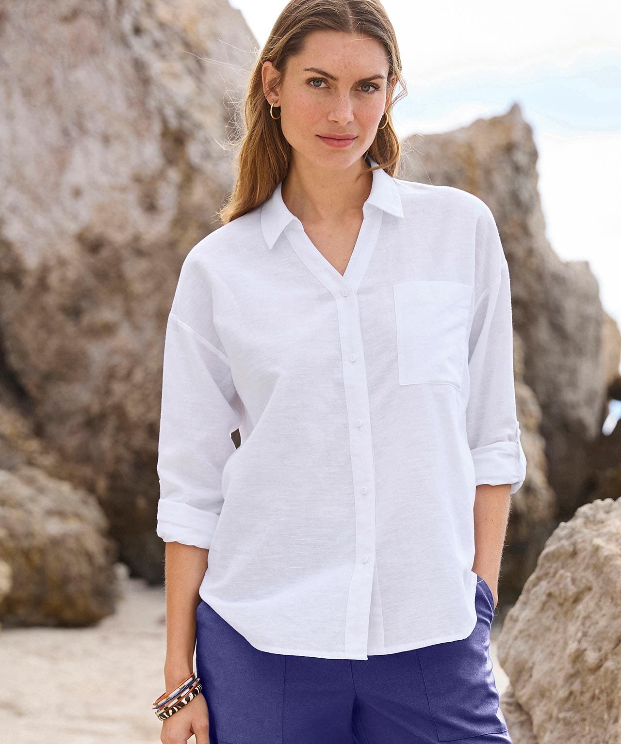Linen Rich Shirt 