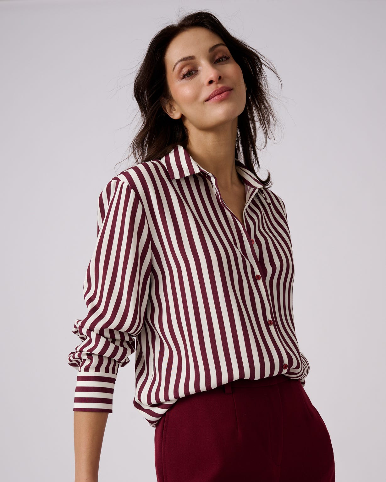 Stripe Long Sleeve Shirt 