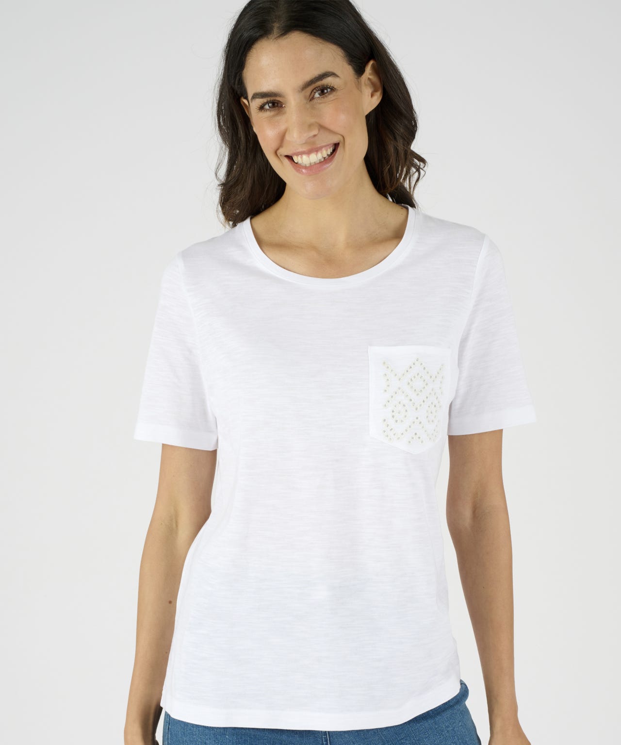 Pocket Detail T-shirt 