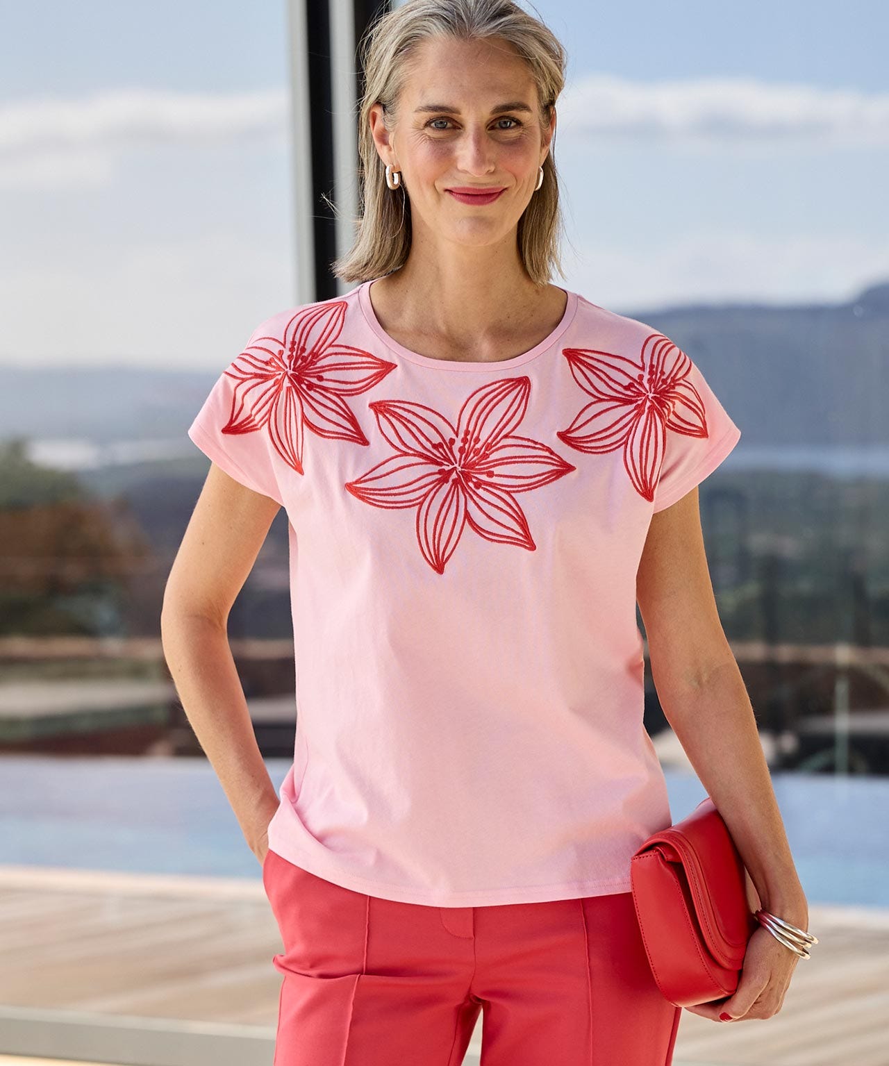 Embroidered Top 