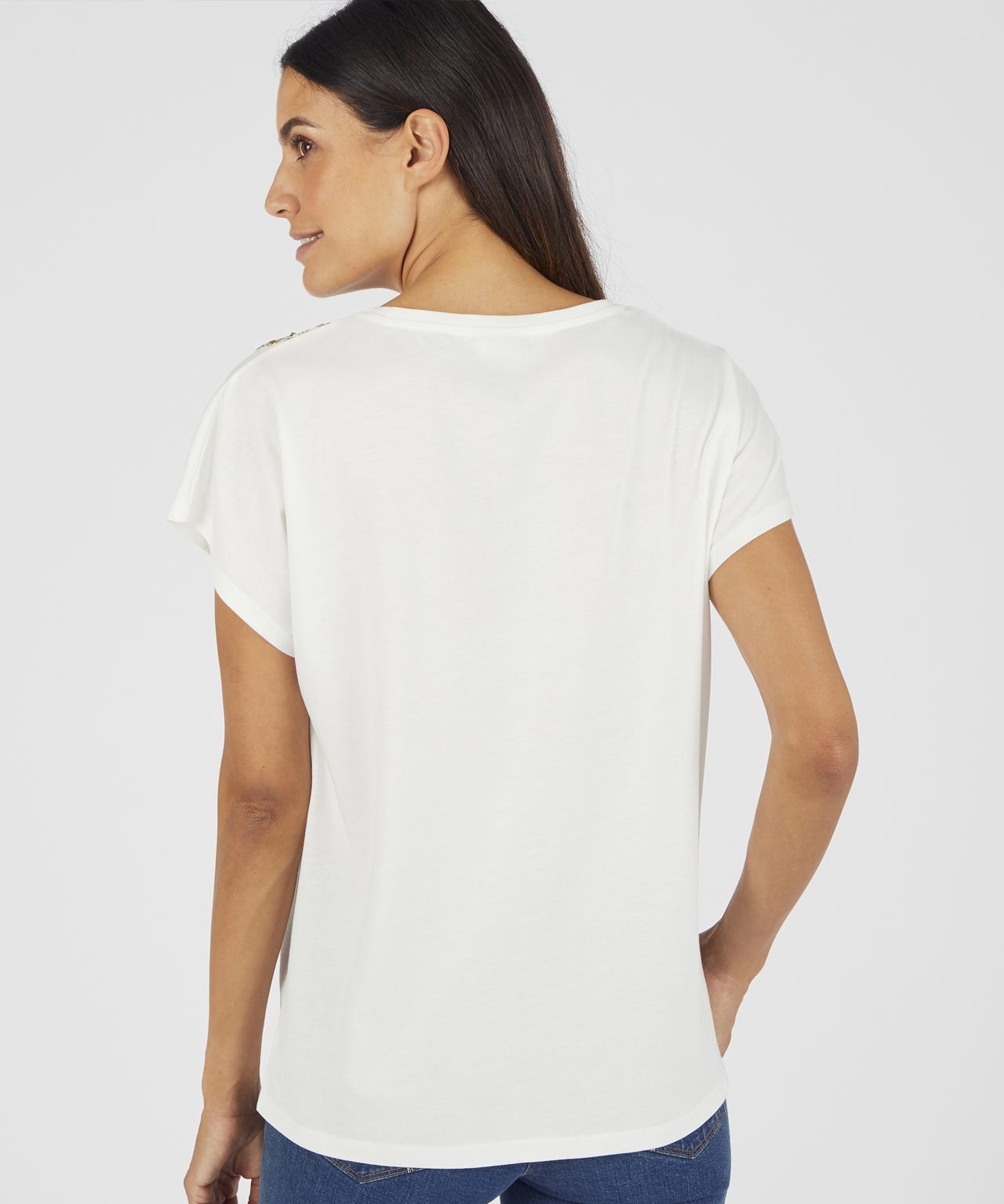 Sequin Detailed T-shirt