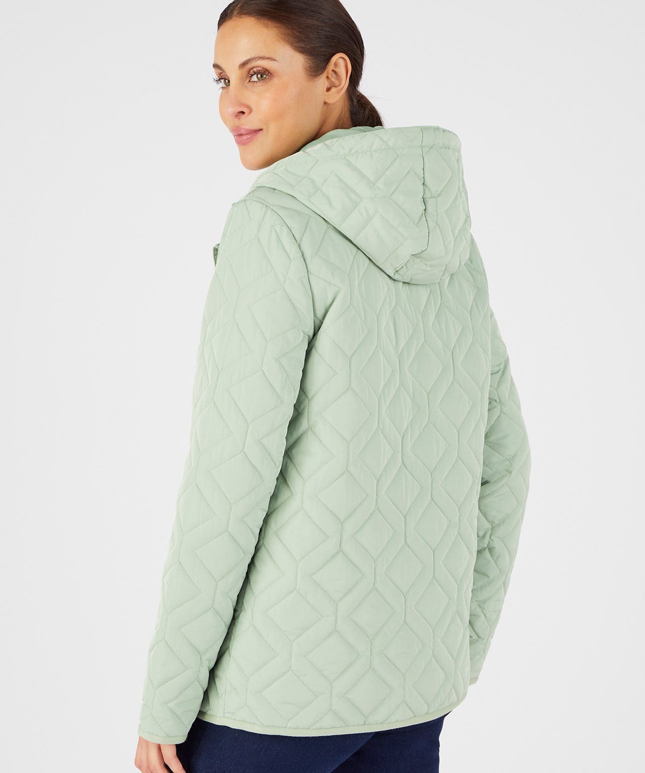 Quilted Hooded Parka 