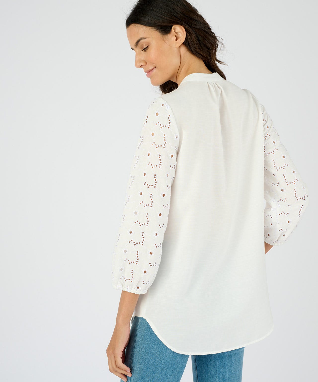 Embroidered Tunic Blouse 