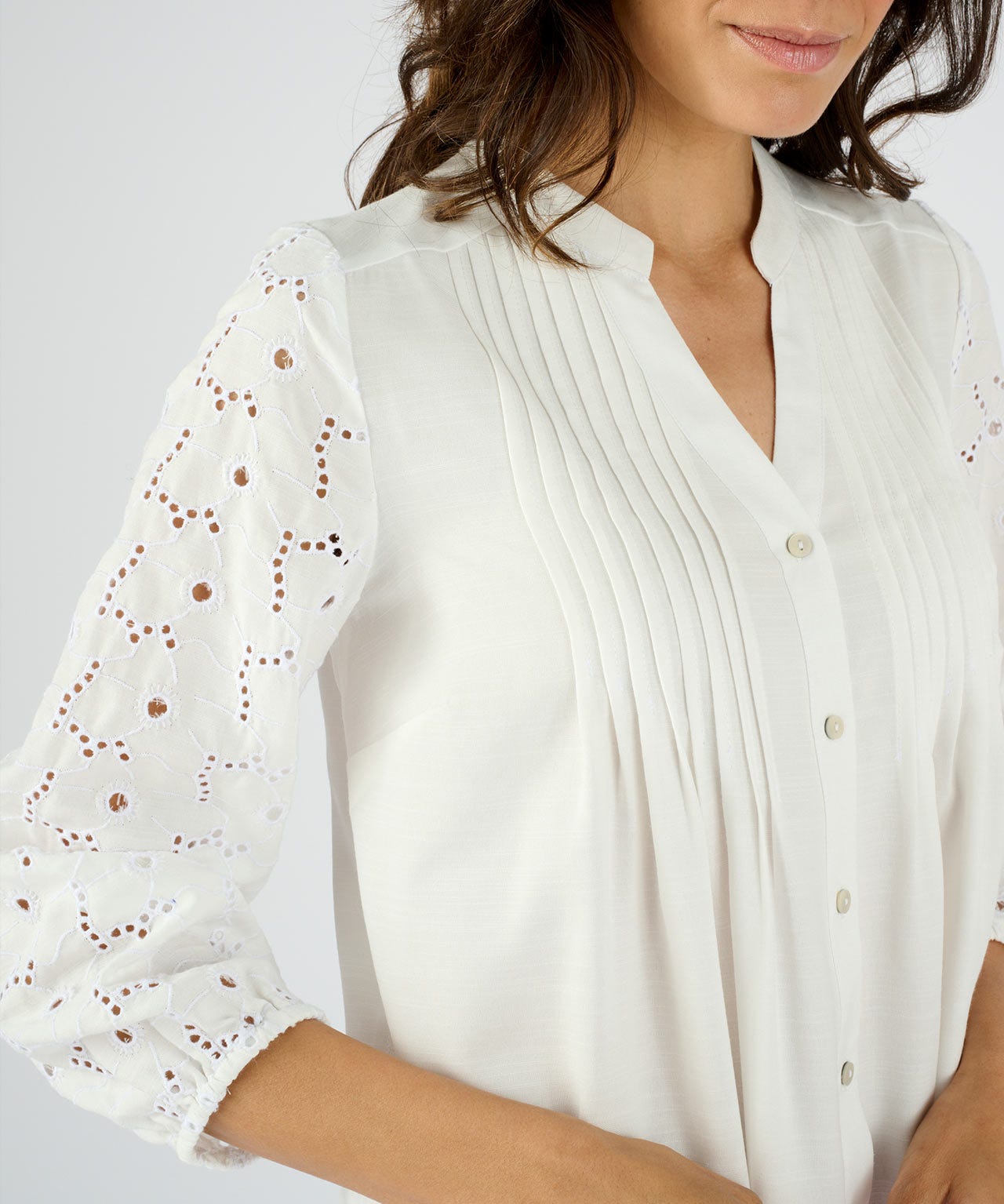 Embroidered Tunic Blouse 