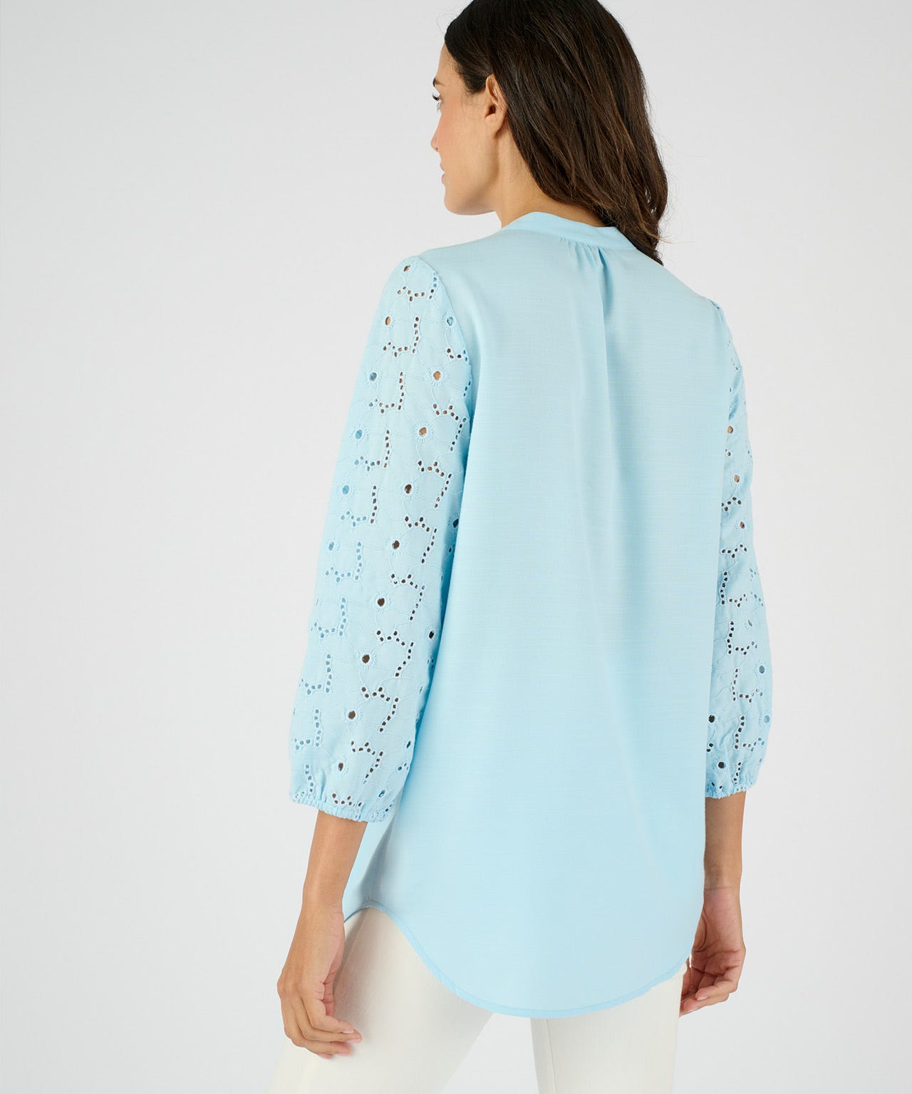 Embroidered Tunic Blouse