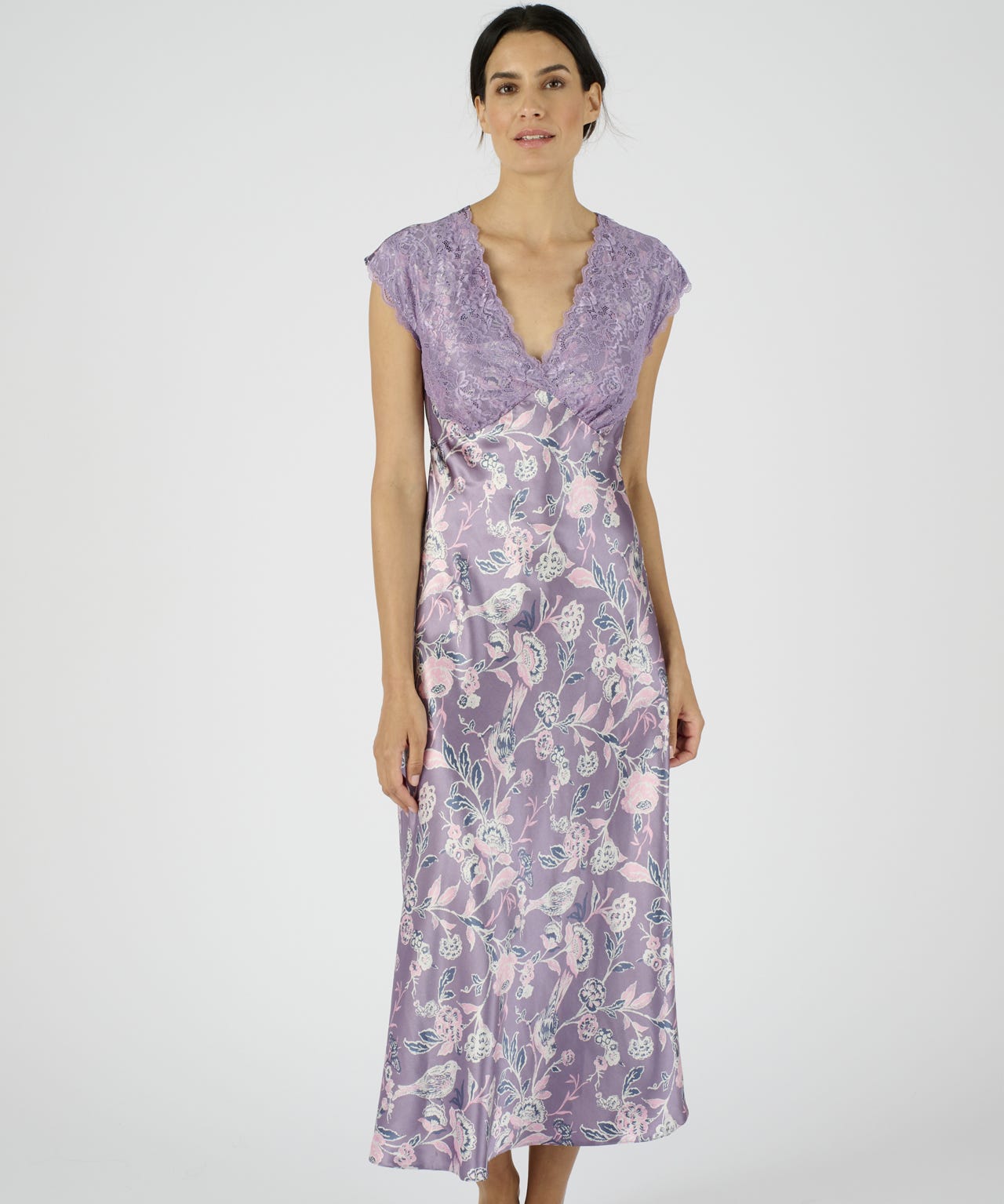 Satin Print Nightdress