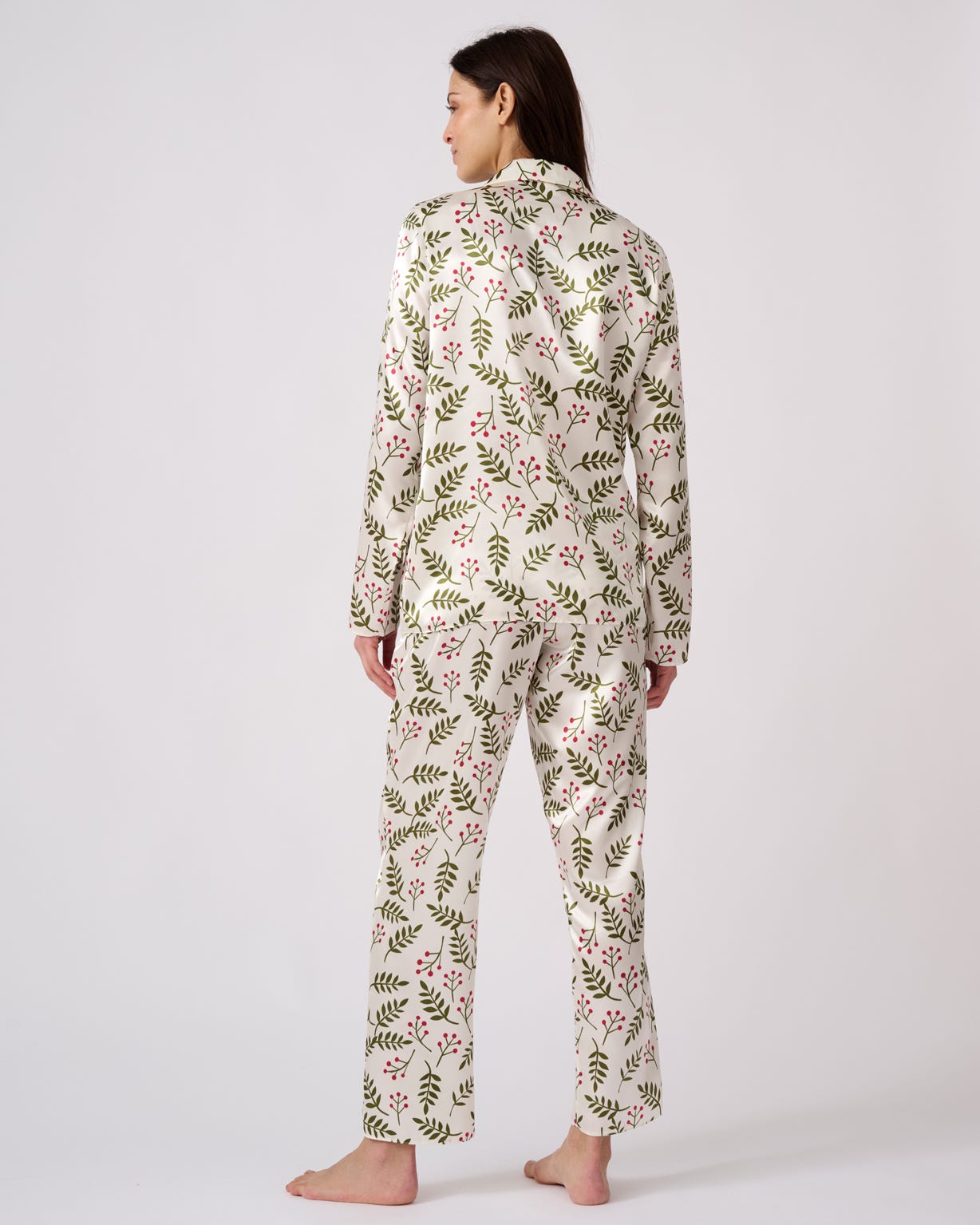 Satin Print Pyjamas 
