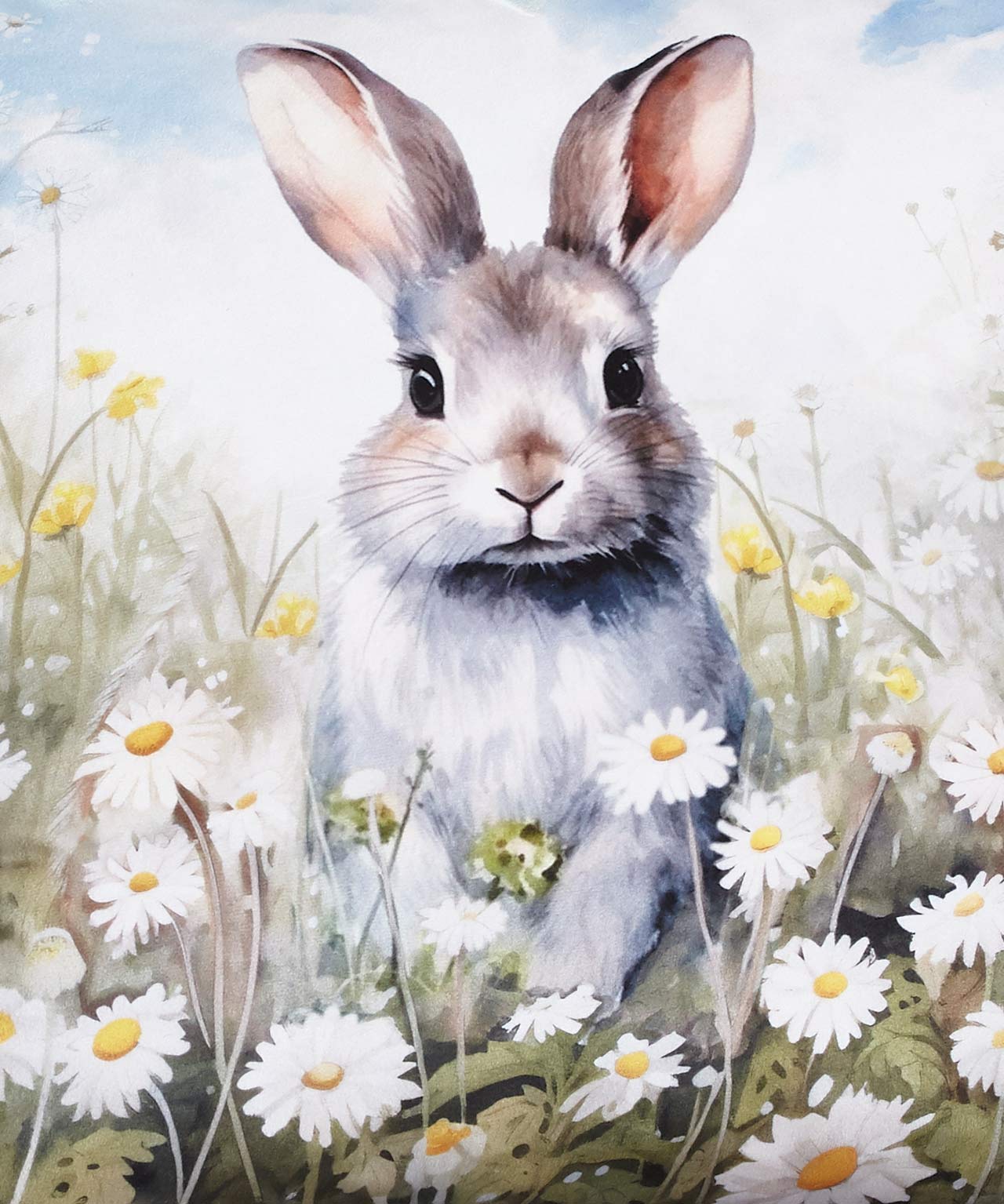 Pack of 2 Rabbit Cushion Covers