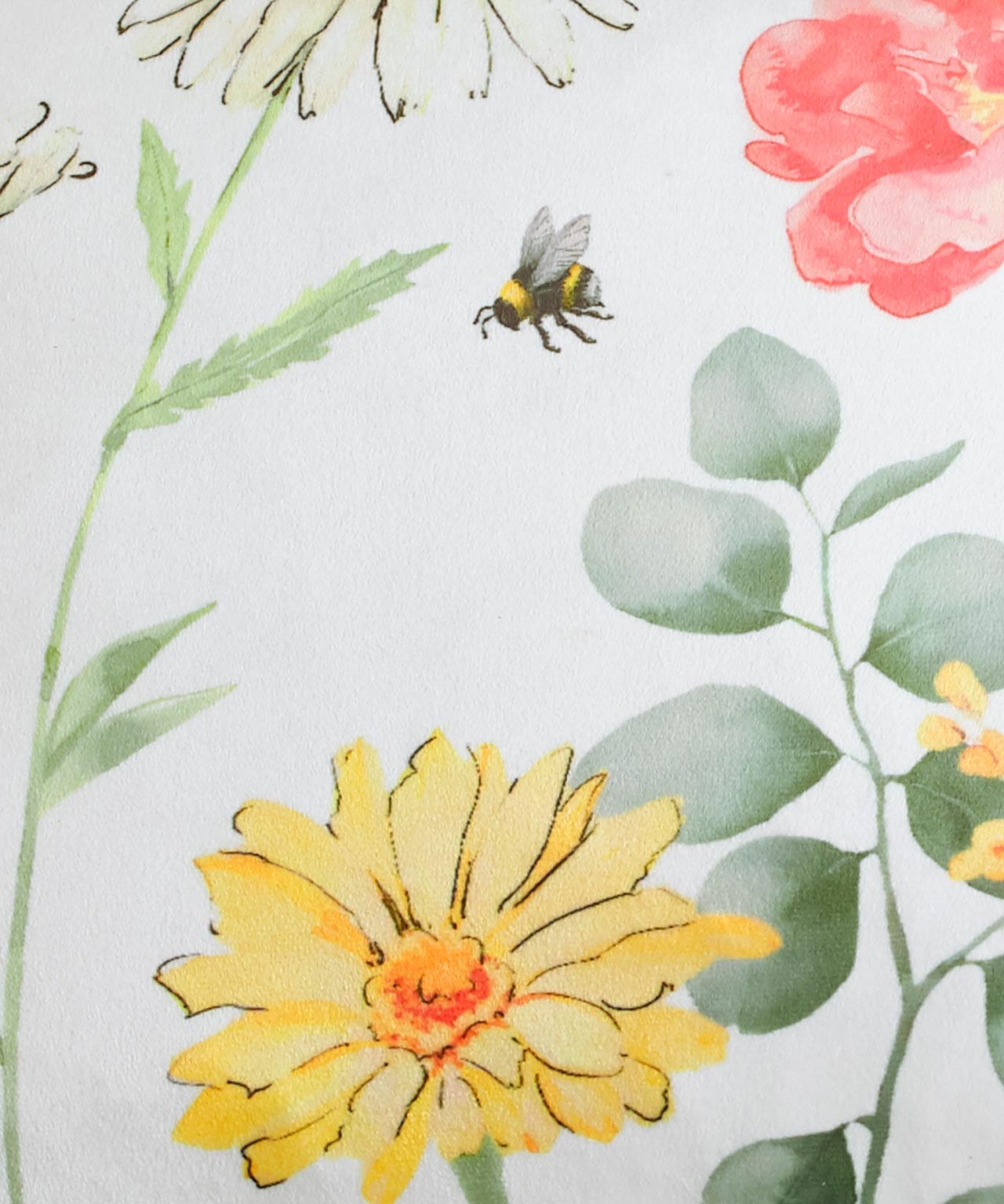 Pack of 2 Daisy Cushion Covers