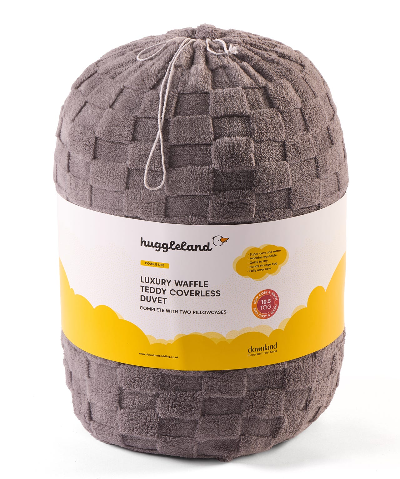 Waffle & Teddy Fleece Coverless Duvet Set