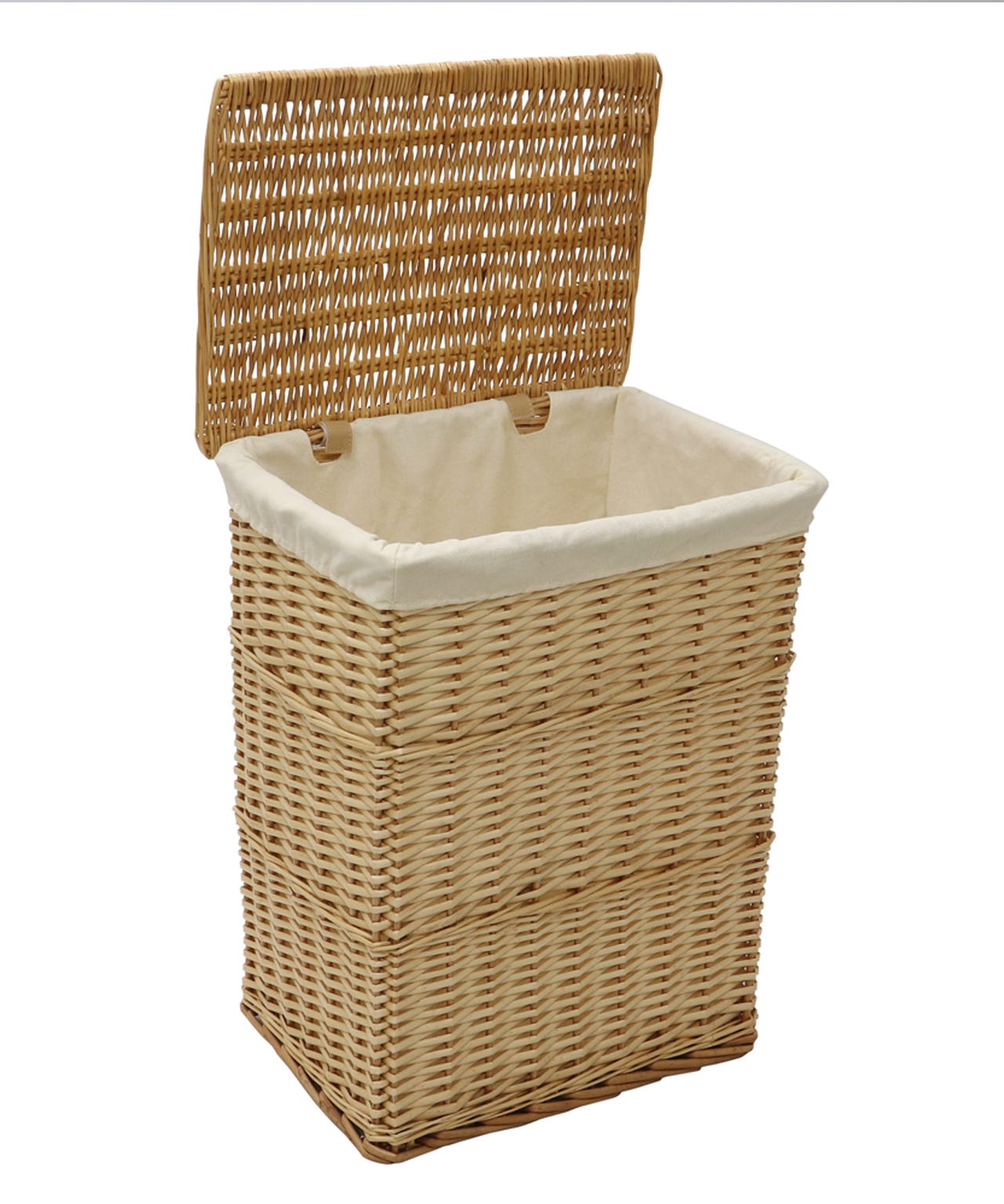 4 Willow Laundry Baskets & Bins