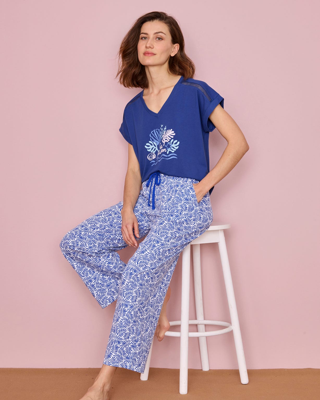 Climatyl Cropped Pyjamas 