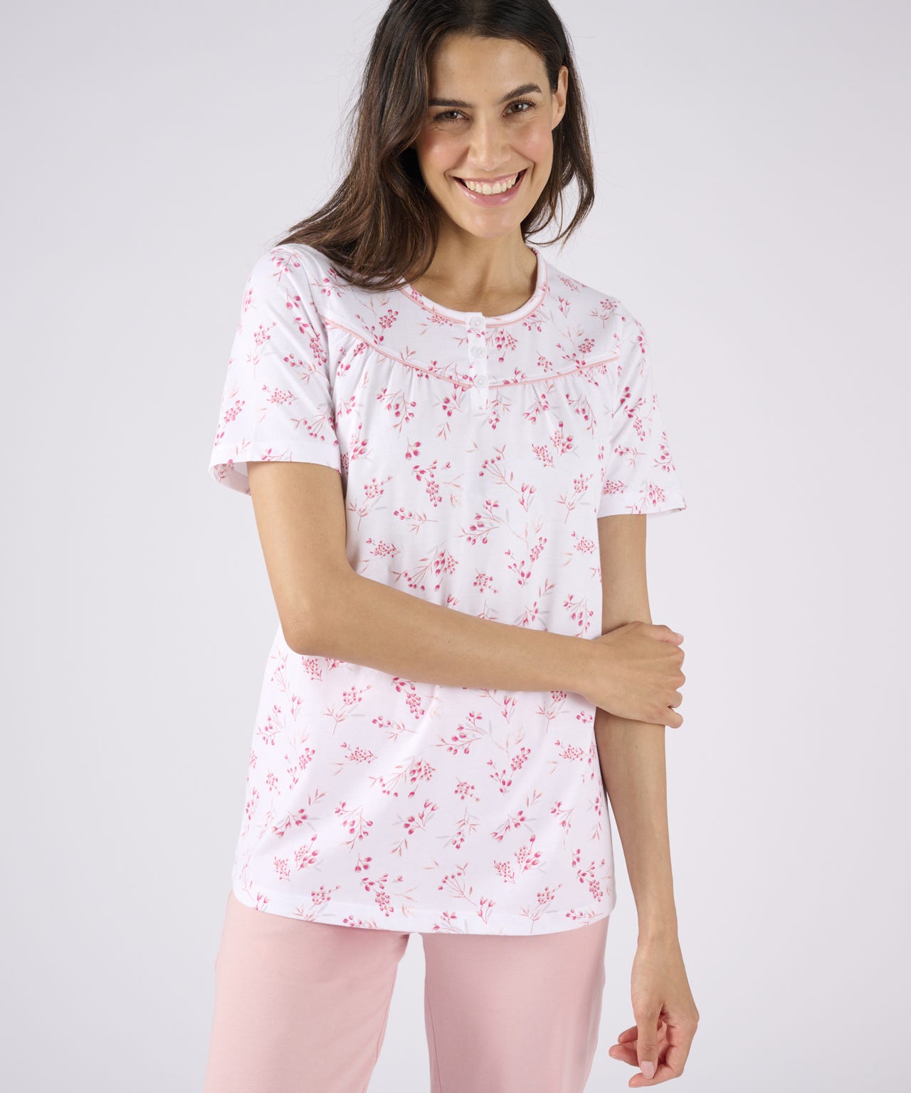 Short Sleeve Jersey Pyjamas