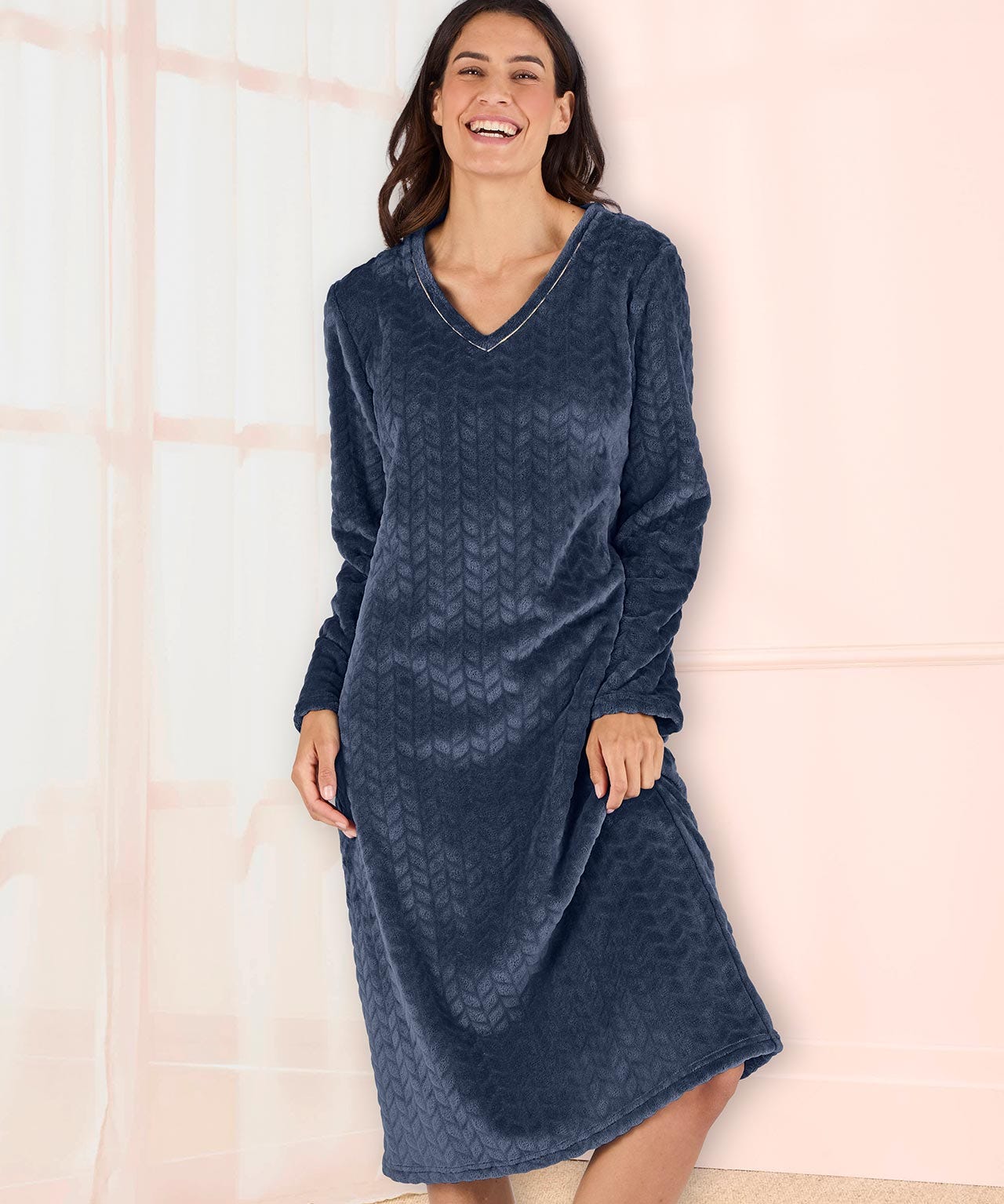 Thermolactyl Teddy Fleece Nightdress