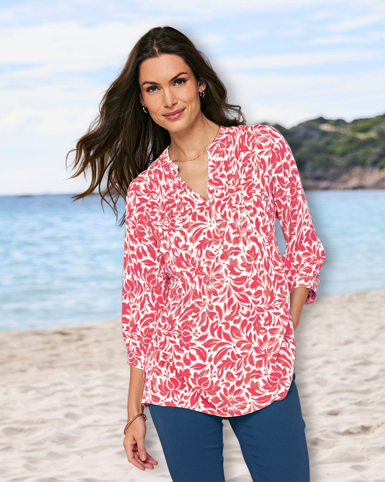 Floral Print Tunic 