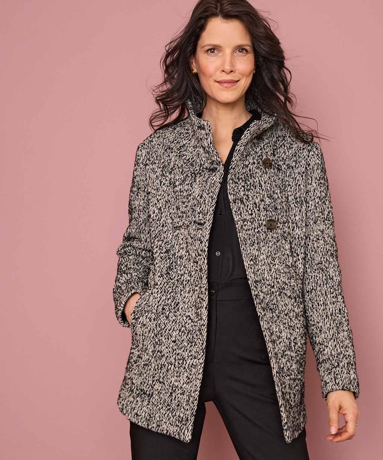 Thermolactyl Wool Blend Coat