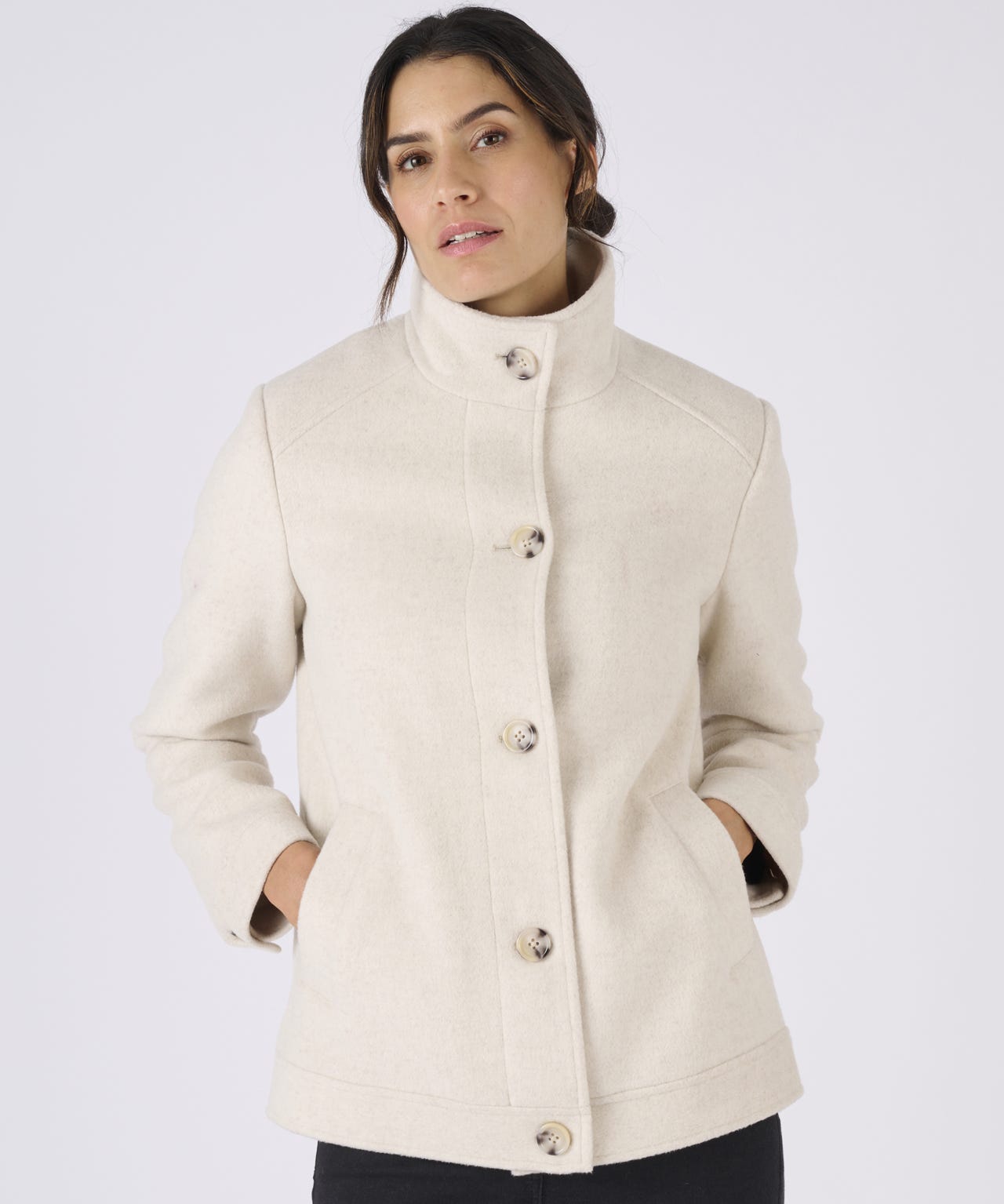 Thermolactyl Wool Blend Coat