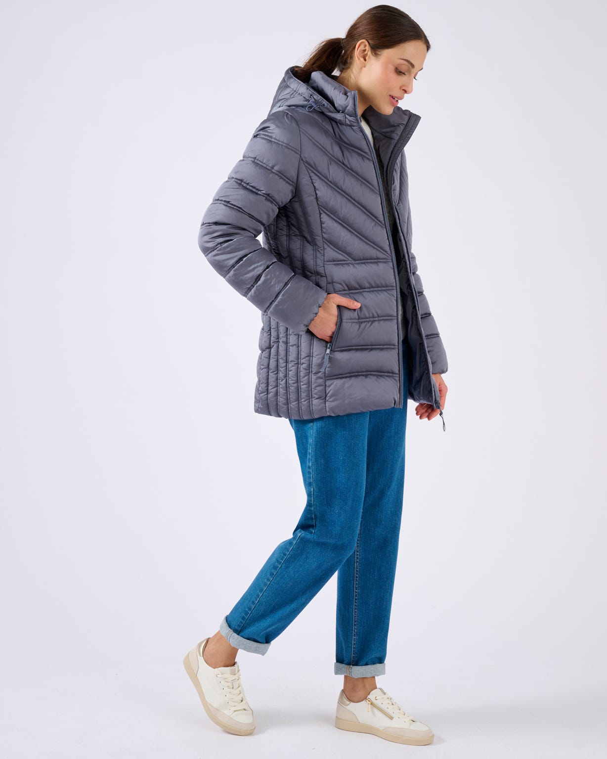 Thermolactyl Quilted Water Repellent Parka 