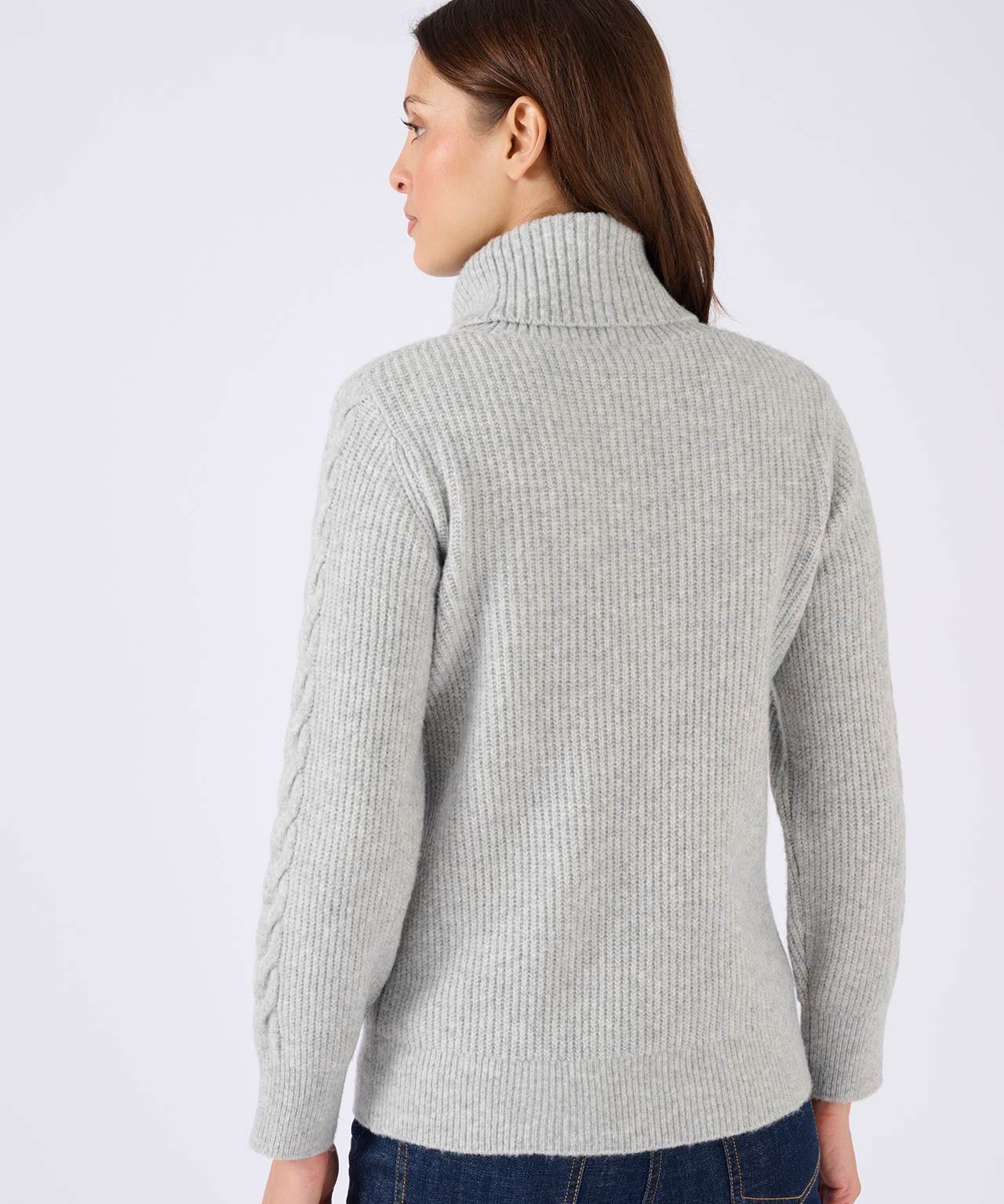 Thermolactyl Cable Roll Neck Jumper