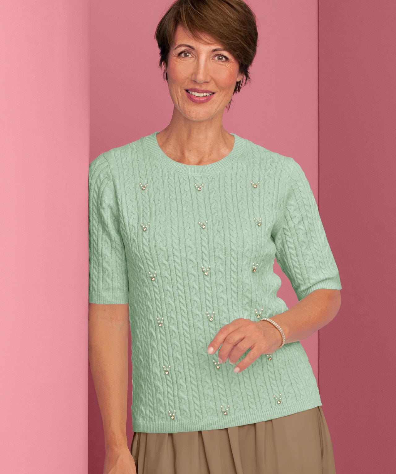 Thermolactyl Pearl Detail Jumper