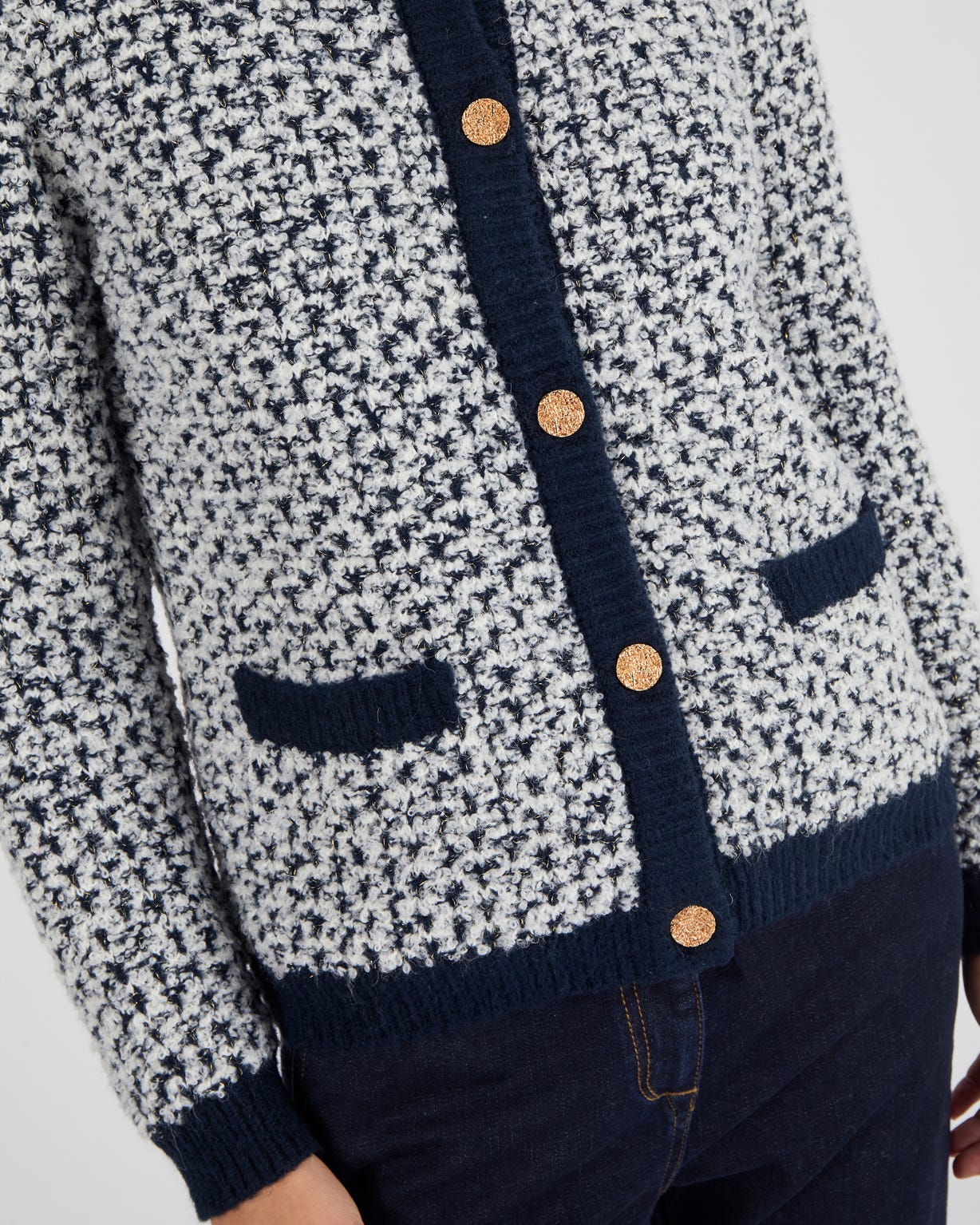 Bouclé Cardigan 