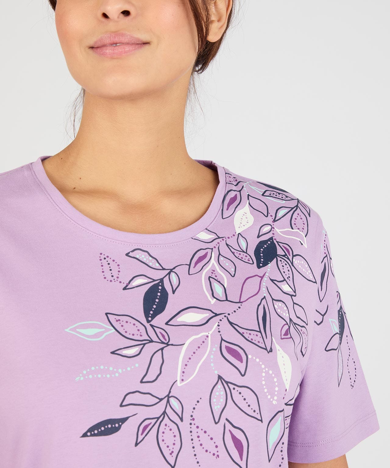 Placement Print T-shirt 