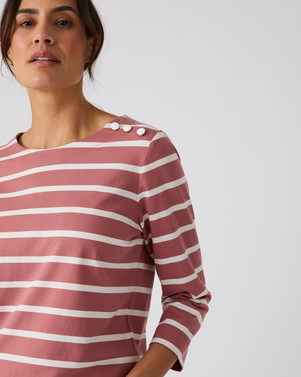 Stripe Breton Style Top 