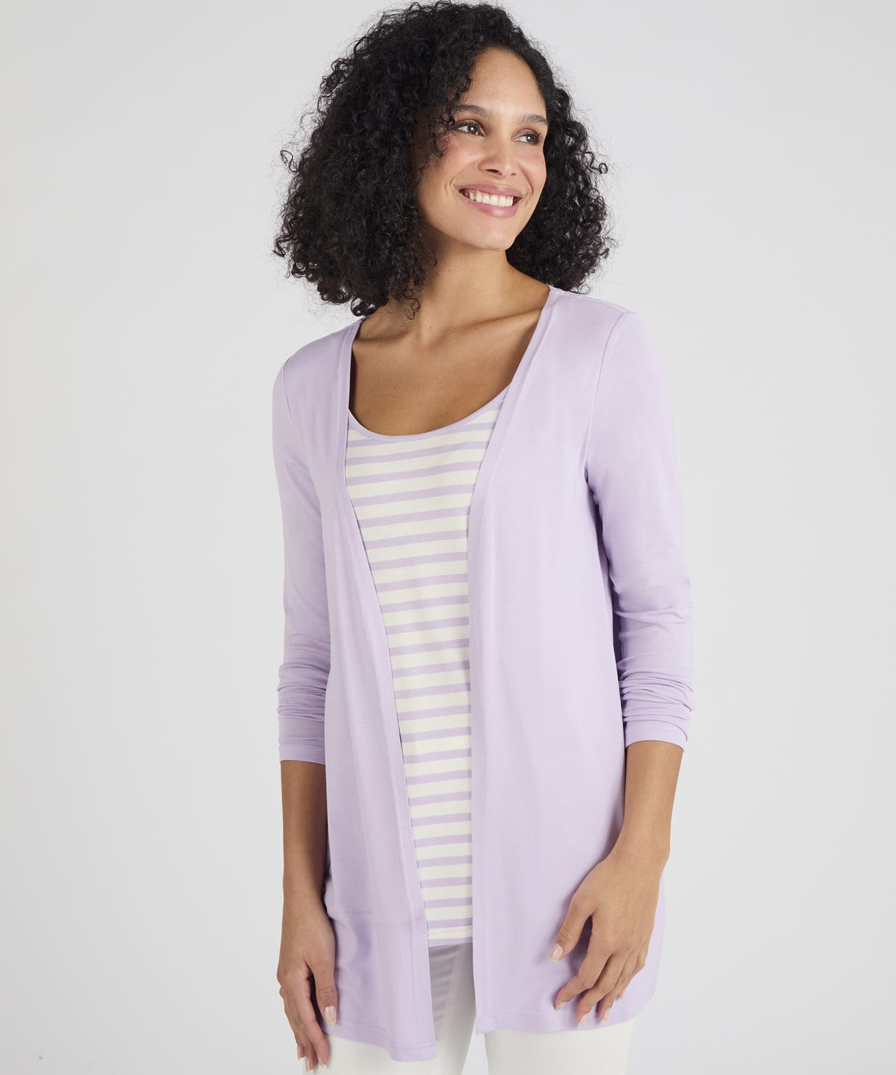 2-in-1 Cardigan & Top 