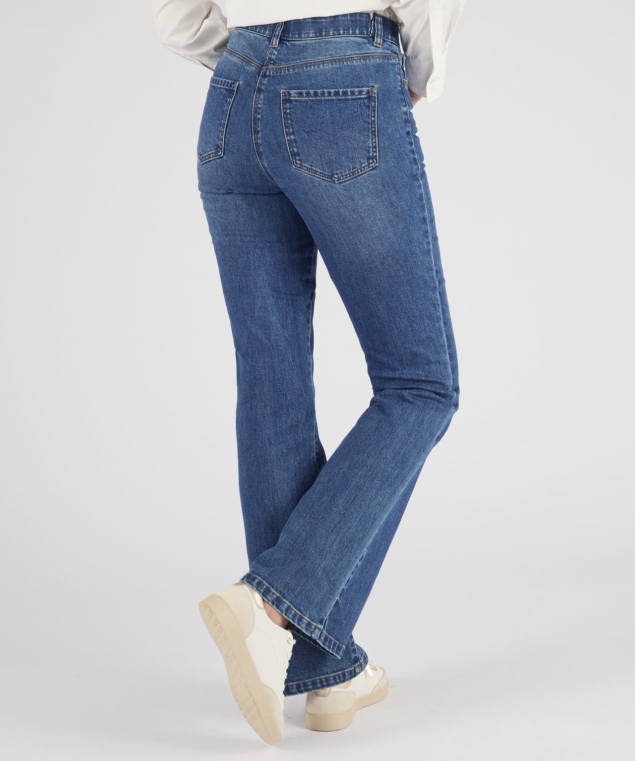 Denim Flared Jeans