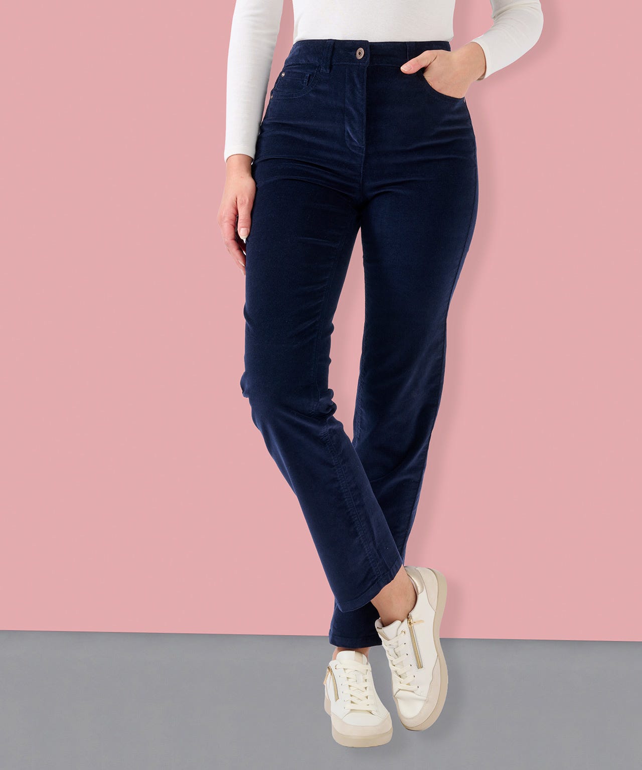 Stretch Cord Trousers 