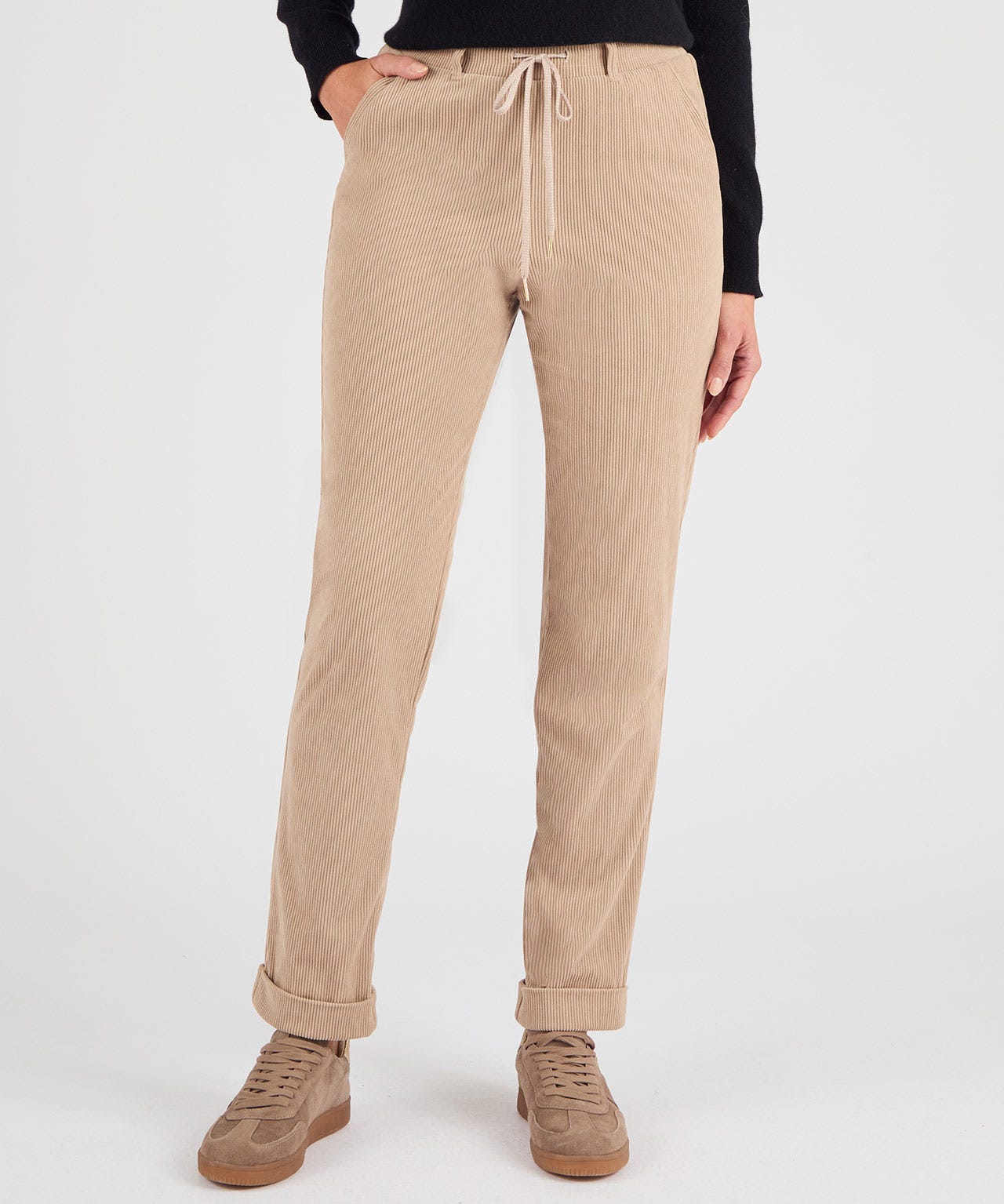 Pull-on Cord Trousers 