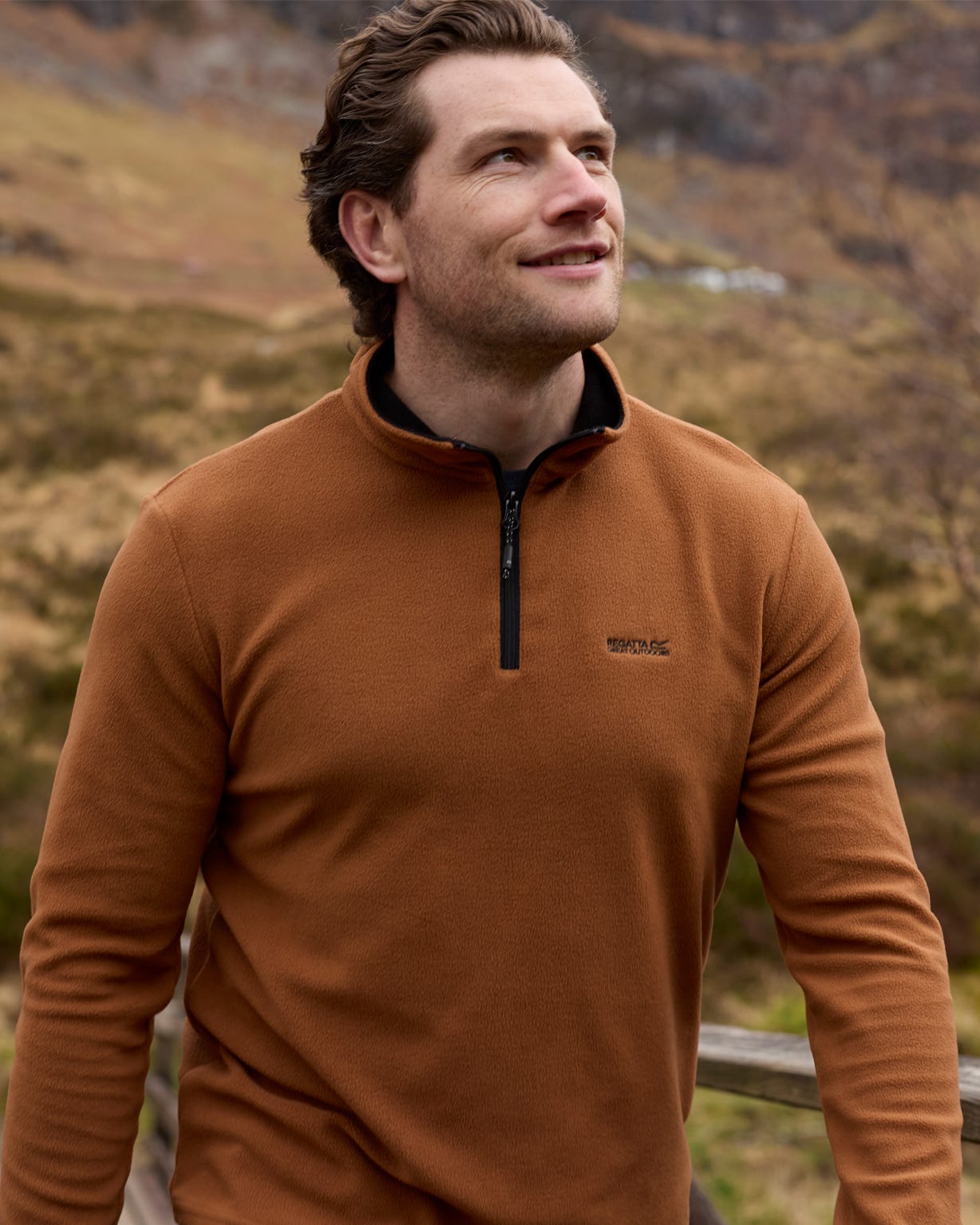 REGATTA THOMPSON FLEECE 1/2 ZIP MENS  