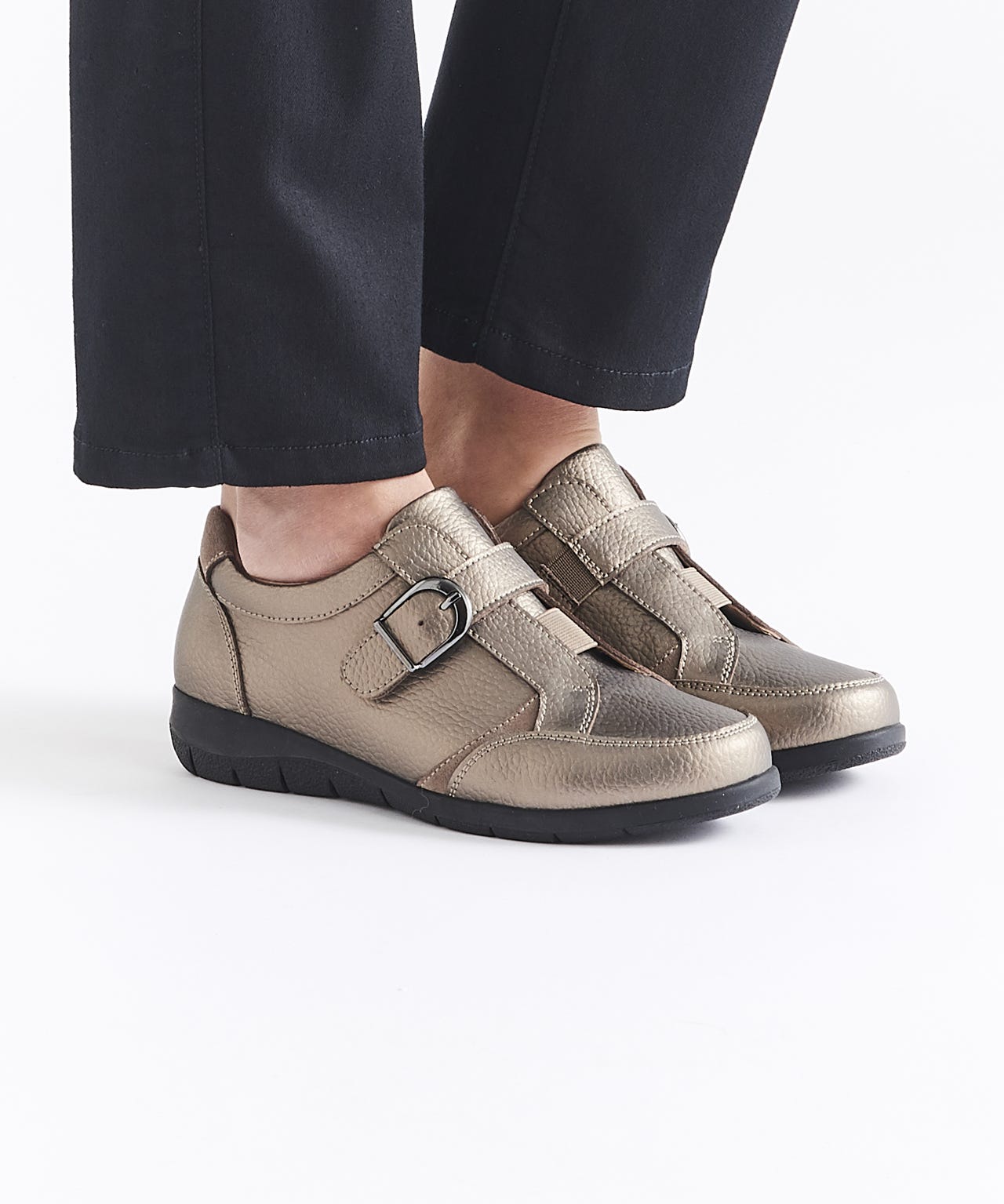 Damart Amortyl Touch Fasten Derby Shoes from Damart