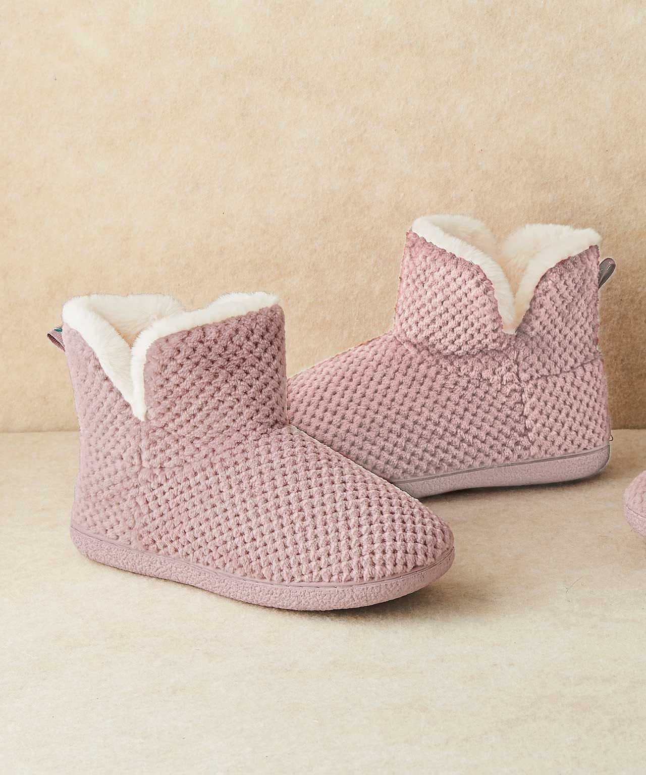 Thermolactyl Faux Fur Lined Slipper Boots